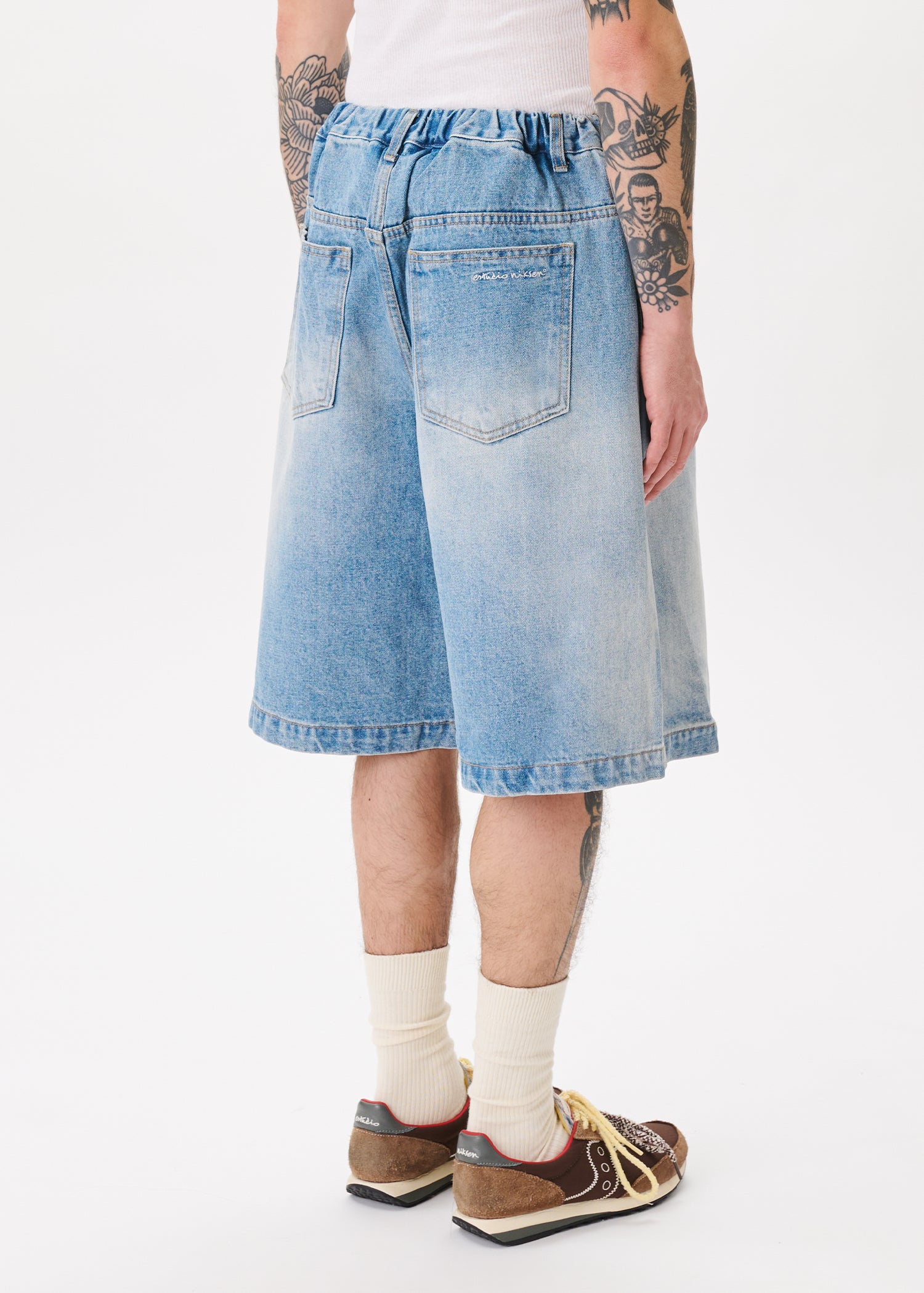 Half-dart Denim Shorts – Estudio Niksen