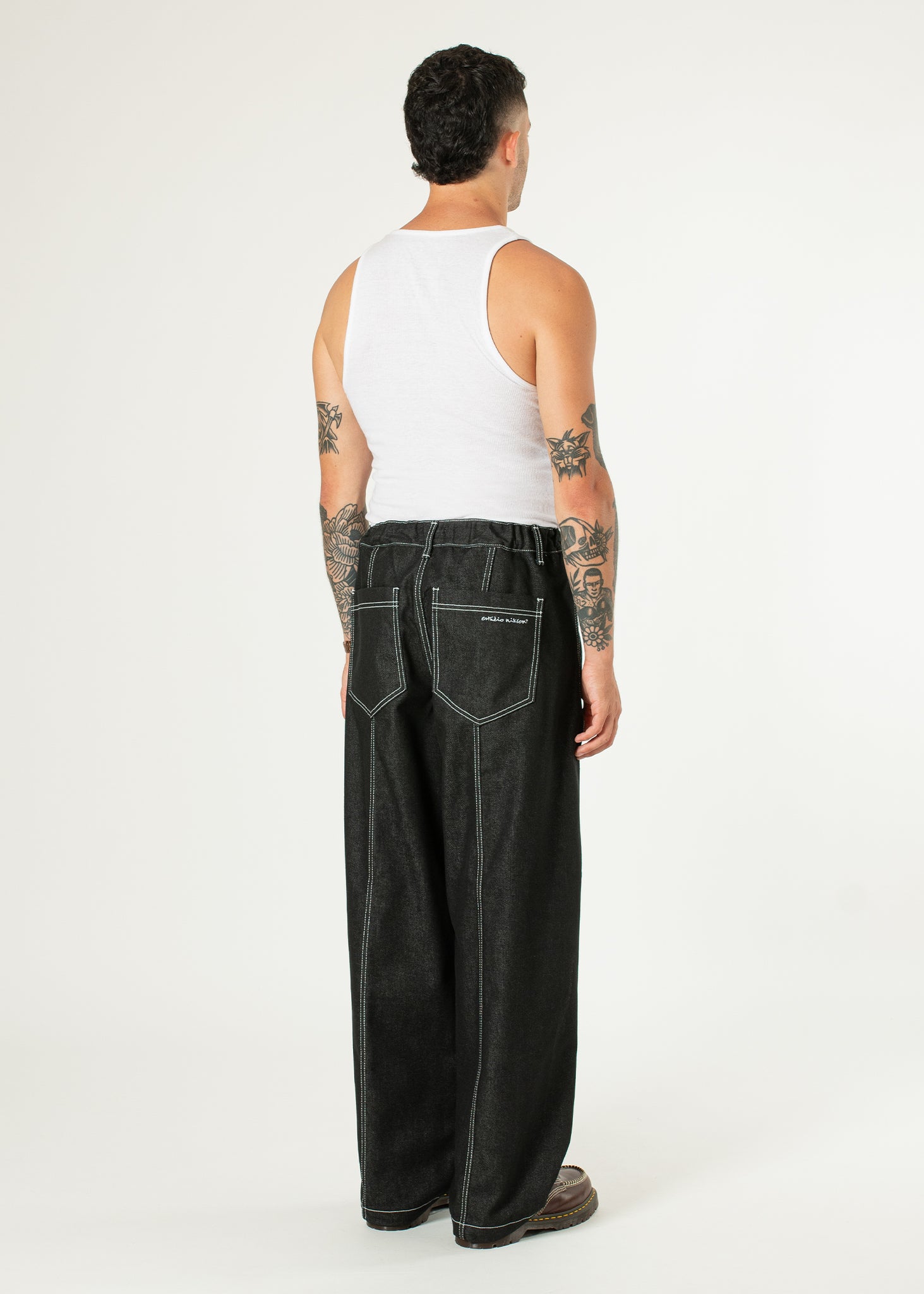 Raw Denim In-stitch Jeans