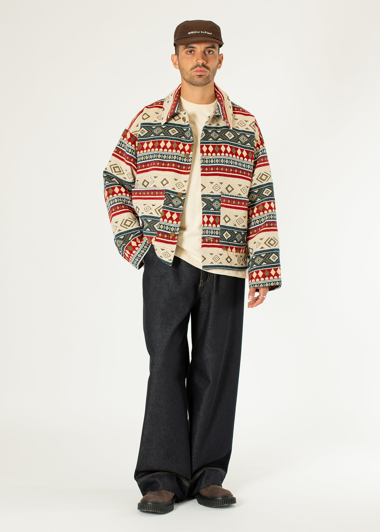 Jacquard Pattern Jacket