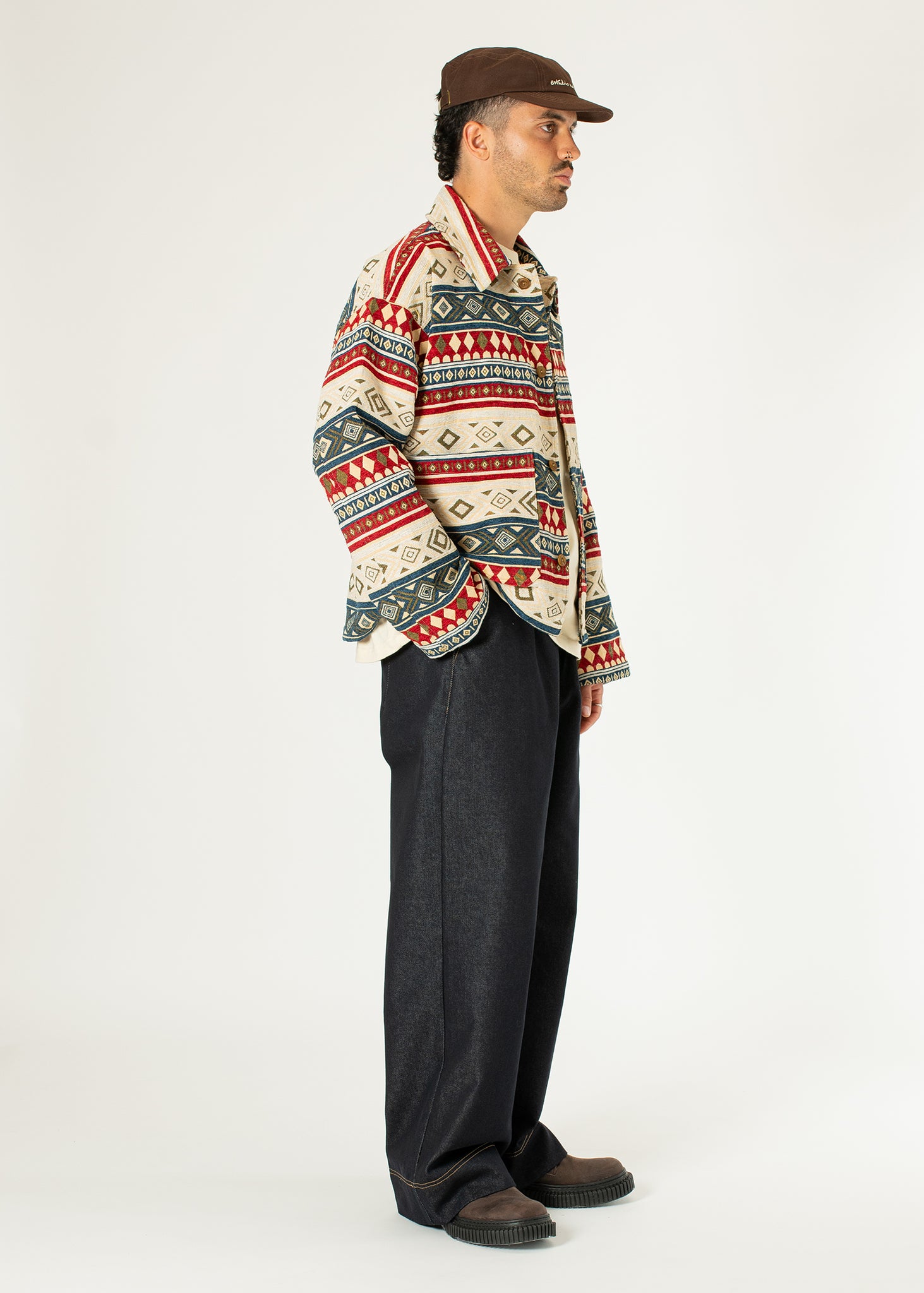 Jacquard Pattern Jacket