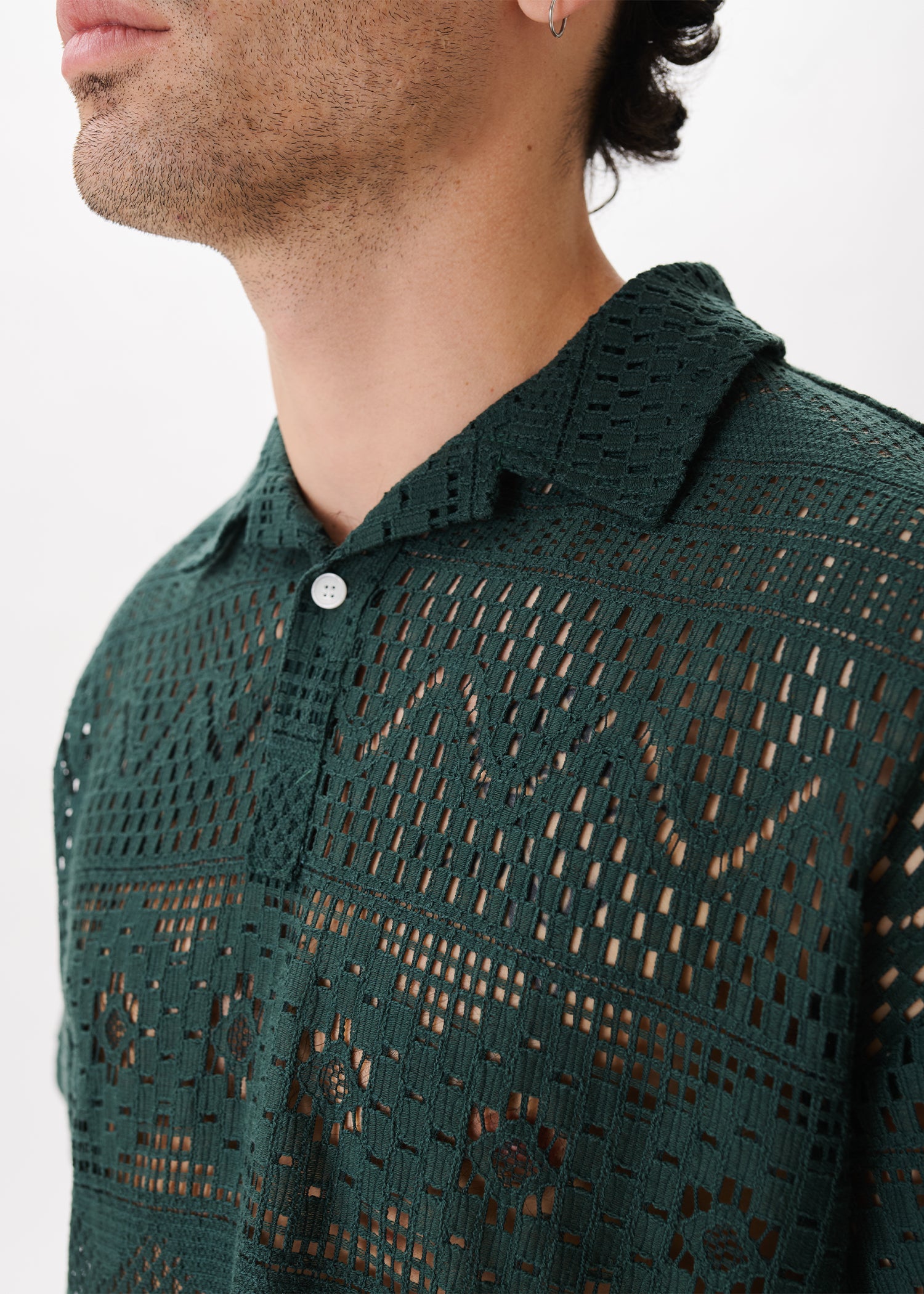 Lace Polo Shirt – Estudio Niksen