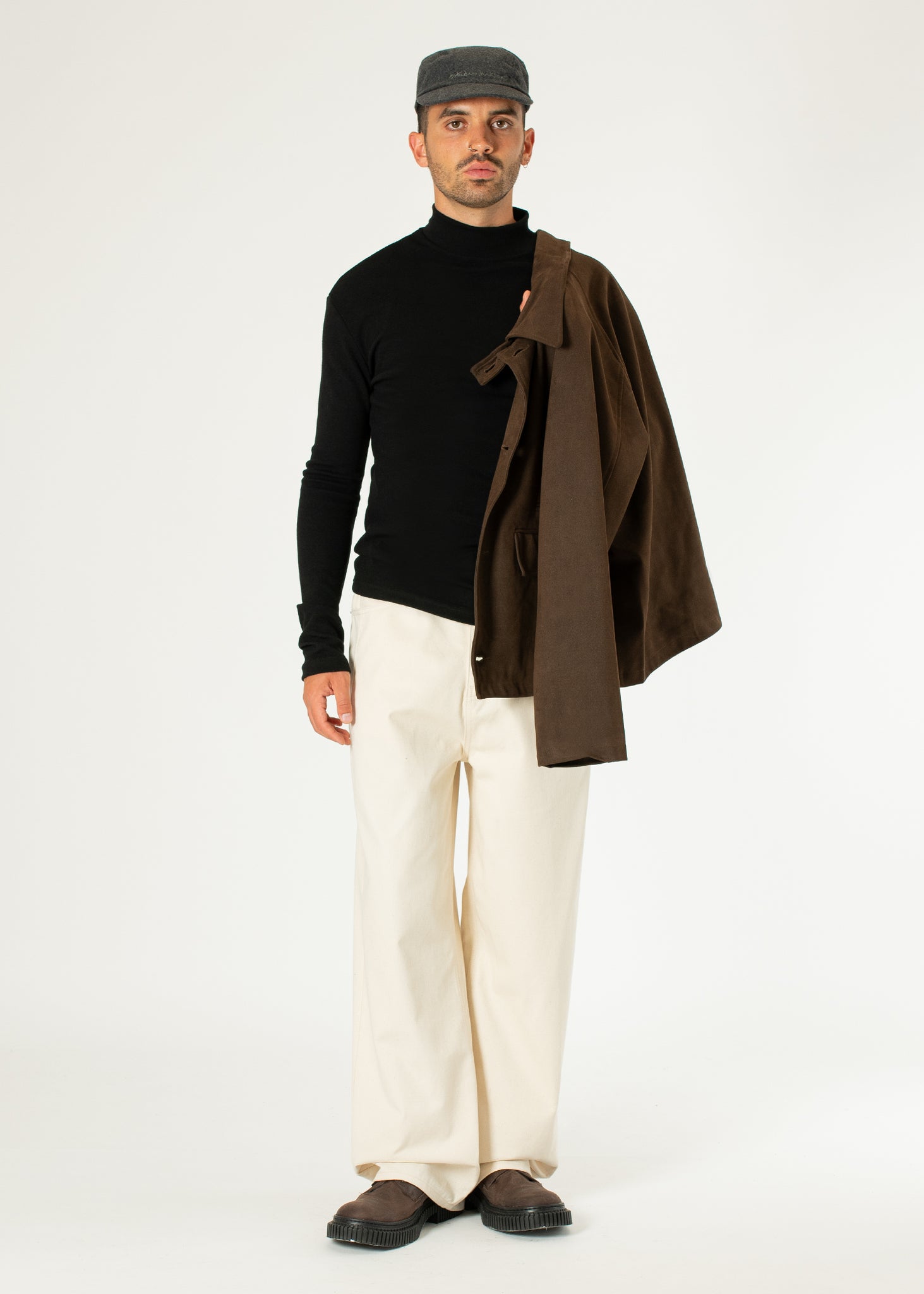 Mock-neck Thermal Top