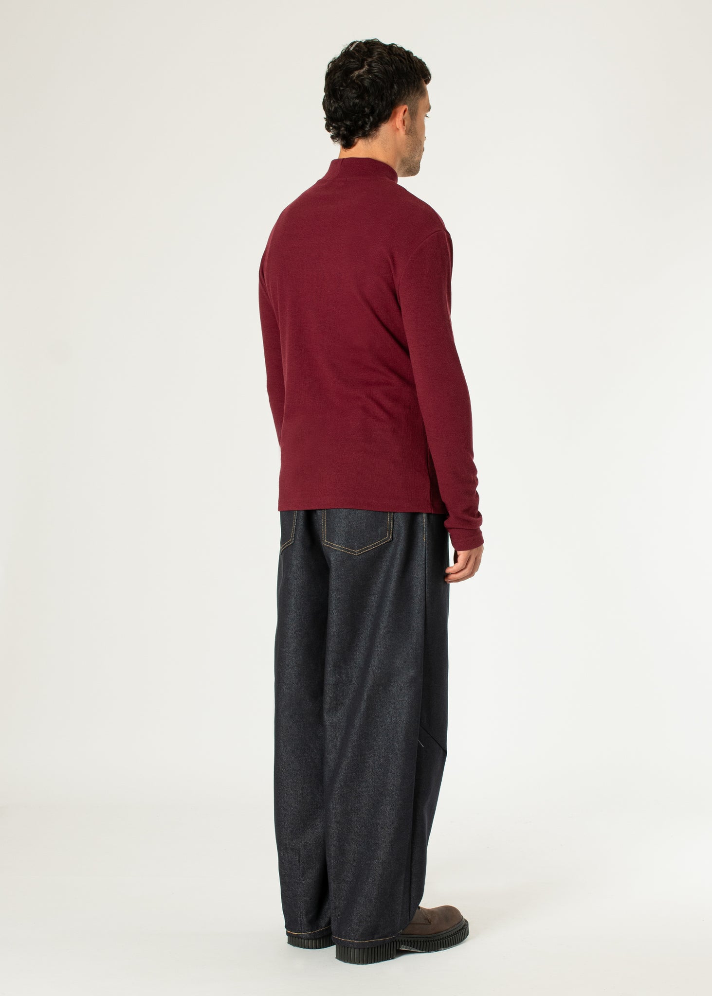 Mock-neck Thermal Top