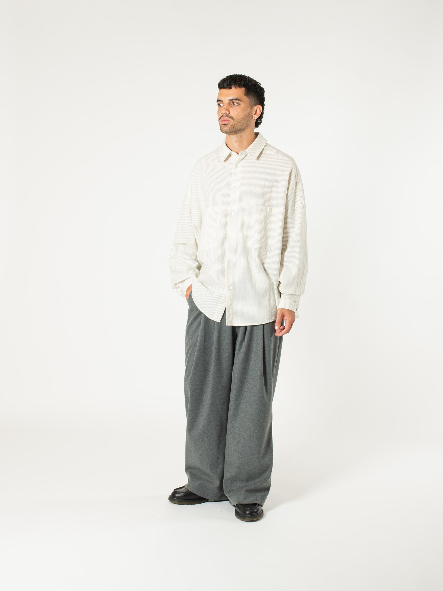 Pintuck Maxi Trousers