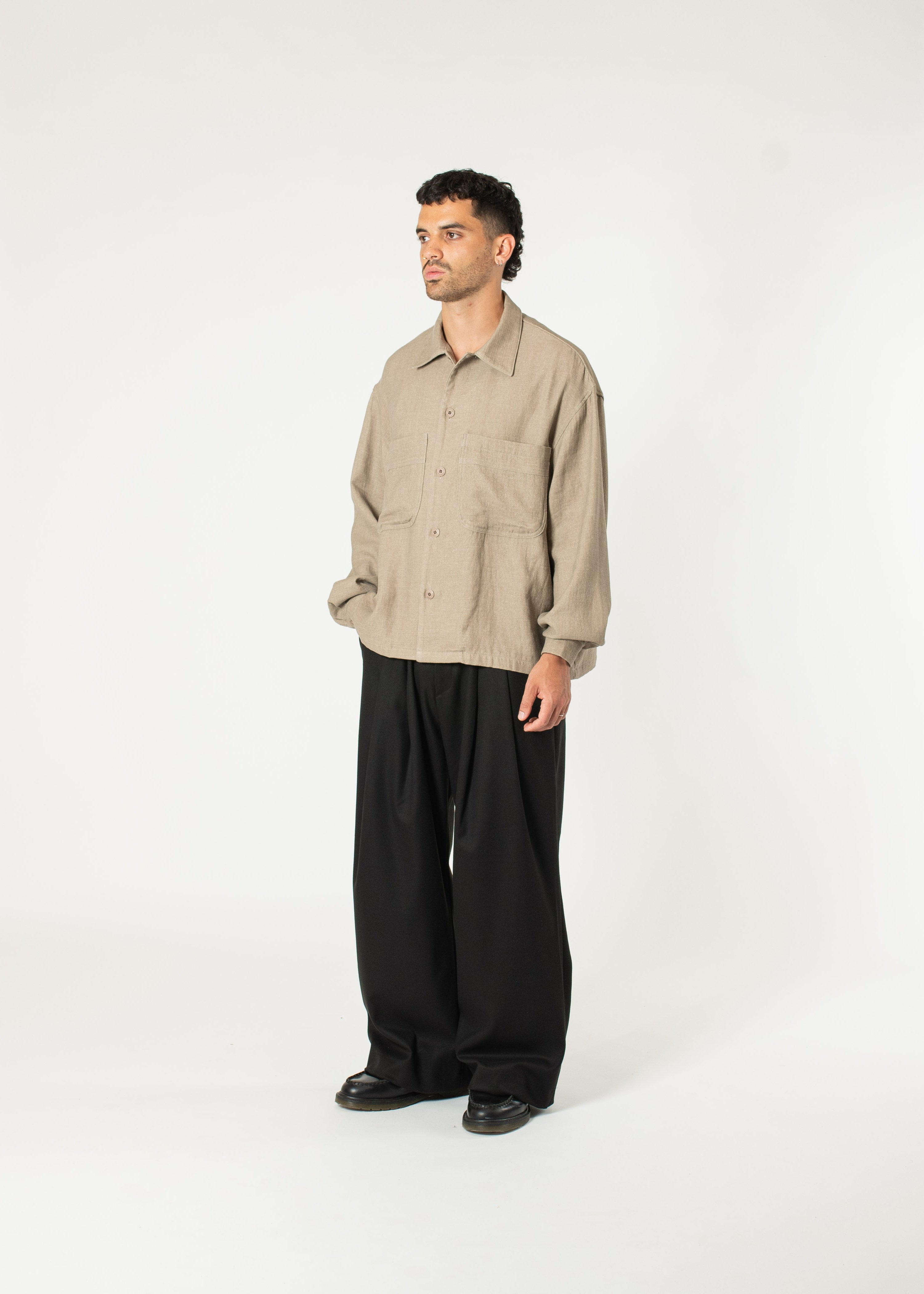 Pintuck Maxi Trousers – Estudio Niksen