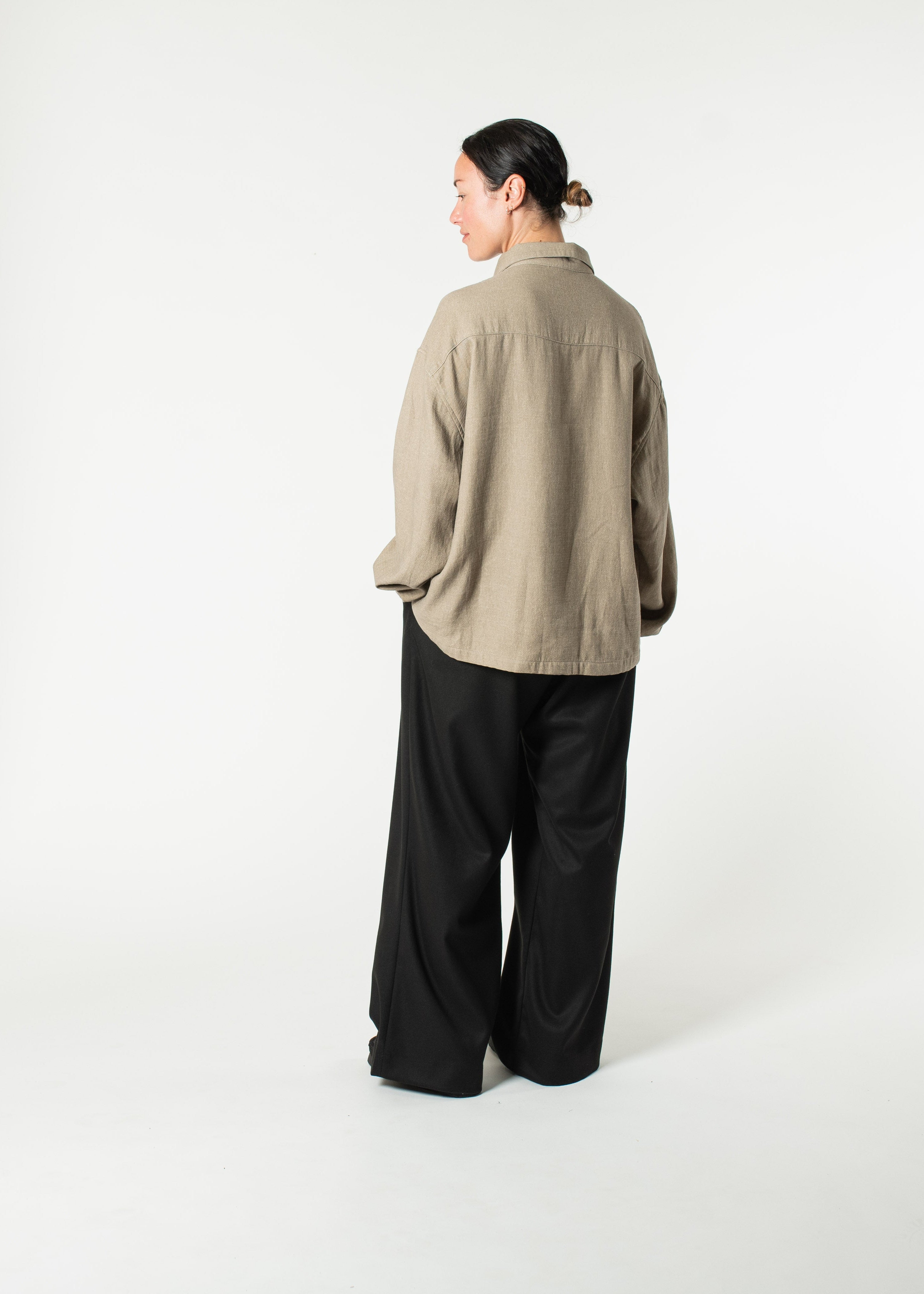 Pintuck Maxi Trousers – Estudio Niksen