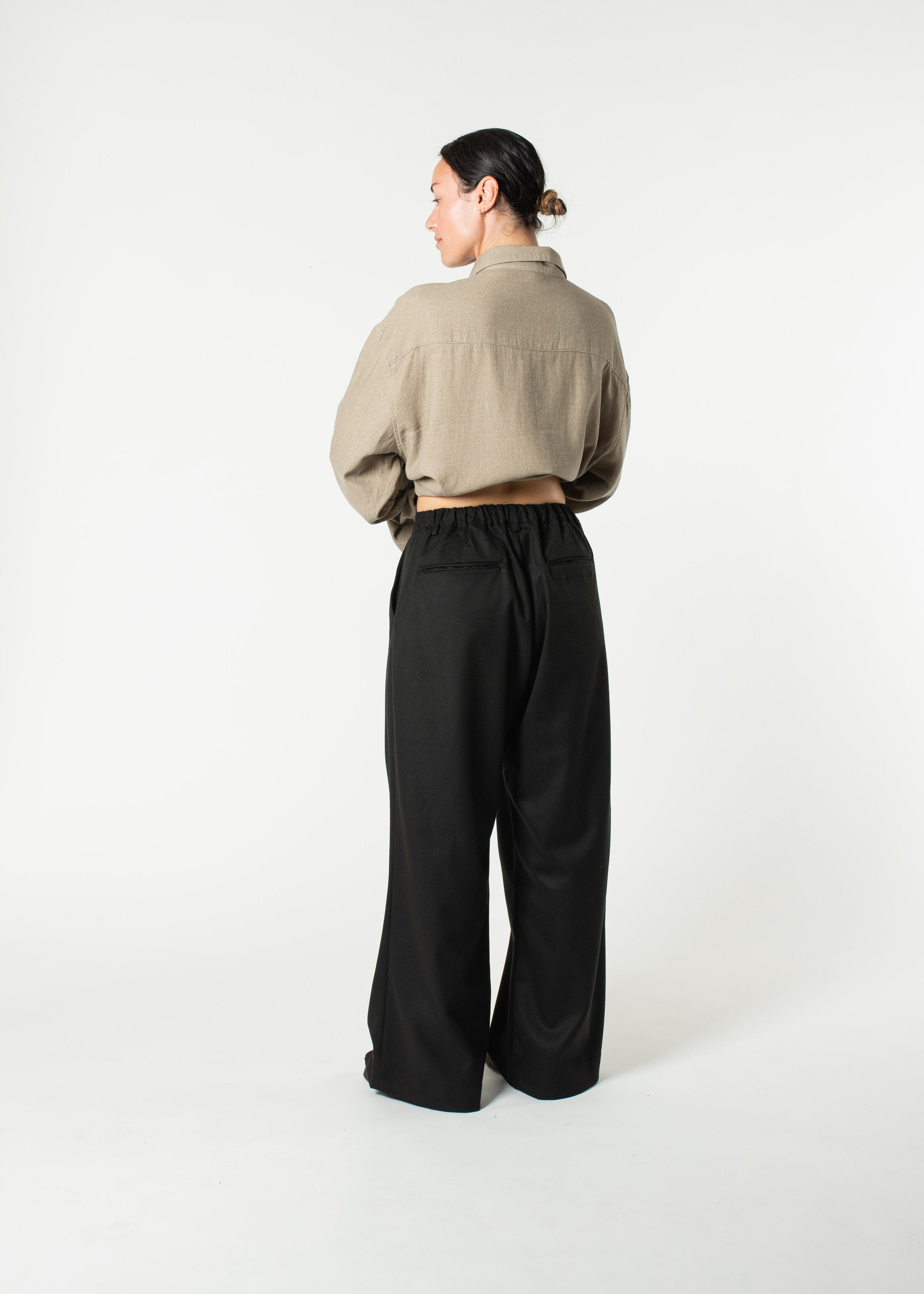 Pintuck Maxi Trousers – Estudio Niksen