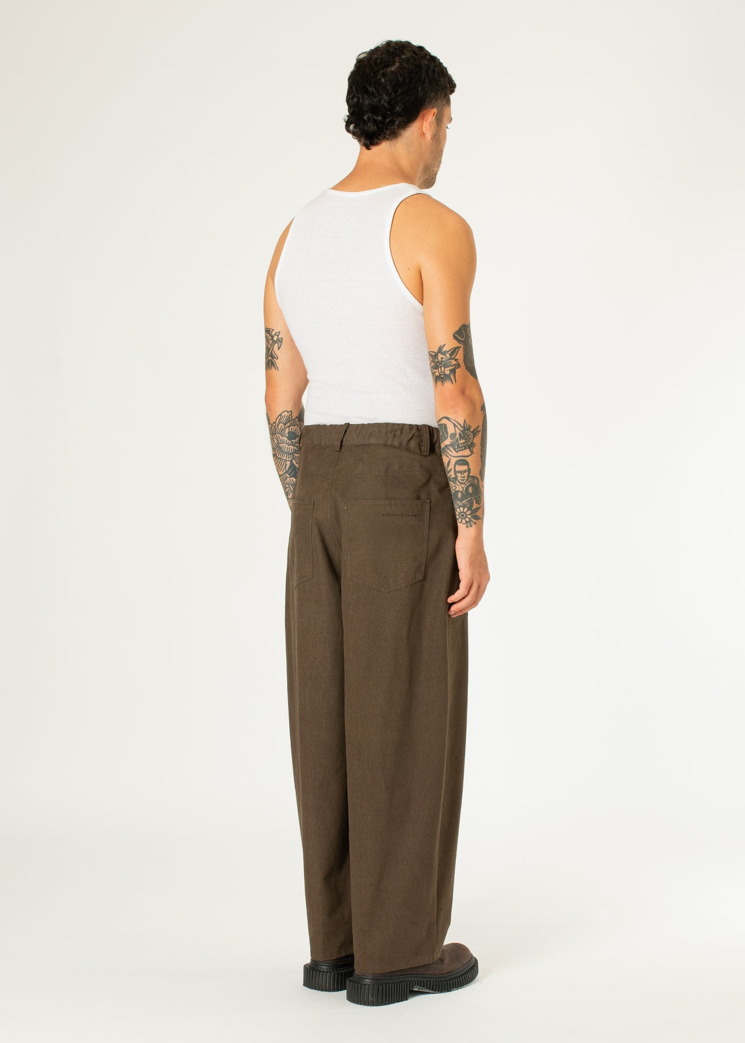 Patch Pocket Balloon Pants