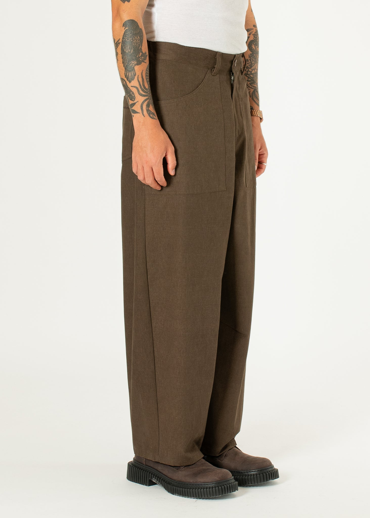 Patch Pocket Balloon Pants