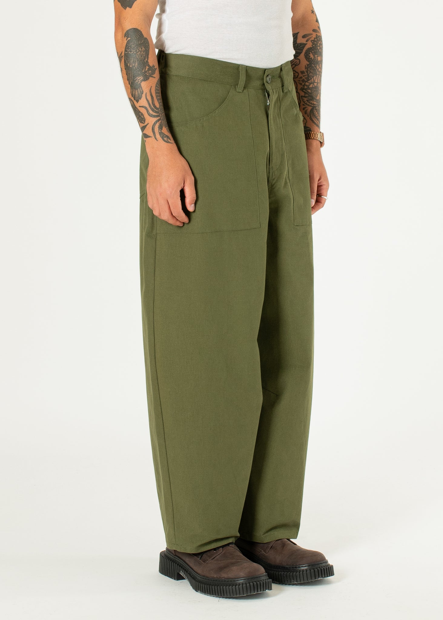 Patch Pocket Balloon Pants
