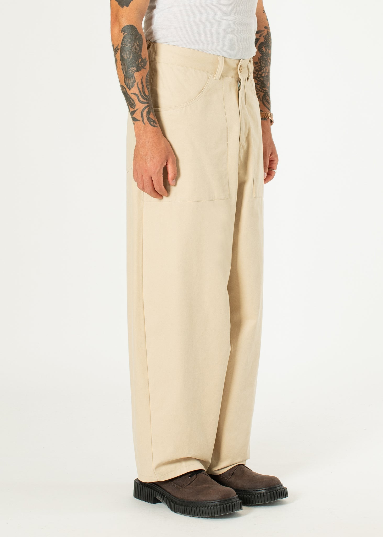 Patch Pocket Balloon Pants