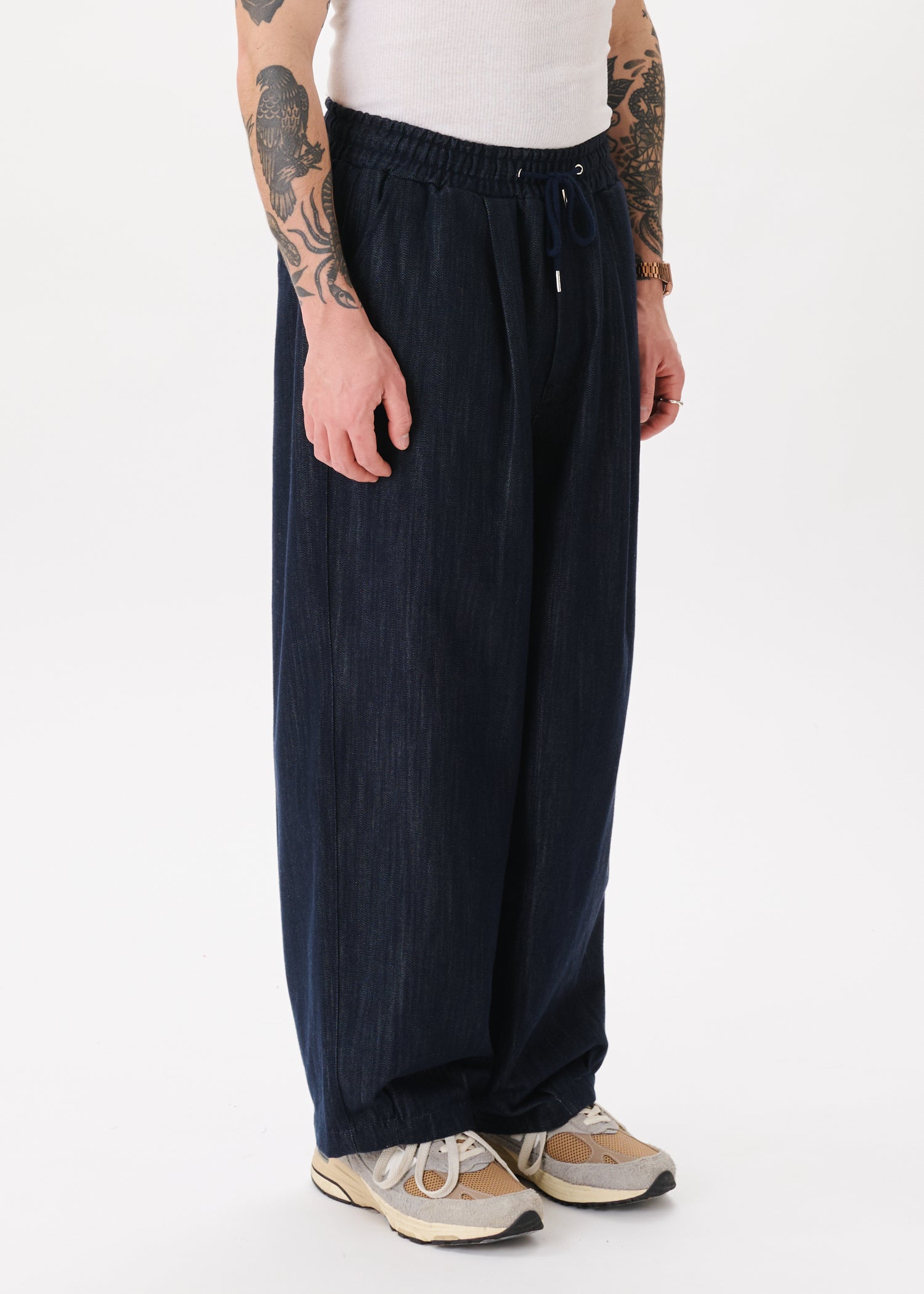 Jeans Pintuck Balloon