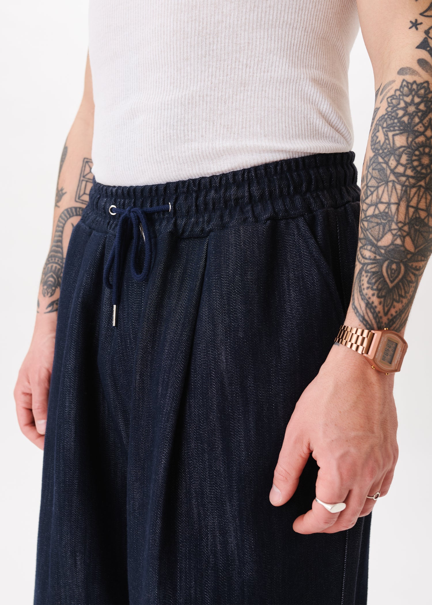 Pintuck Balloon Jeans – Estudio Niksen
