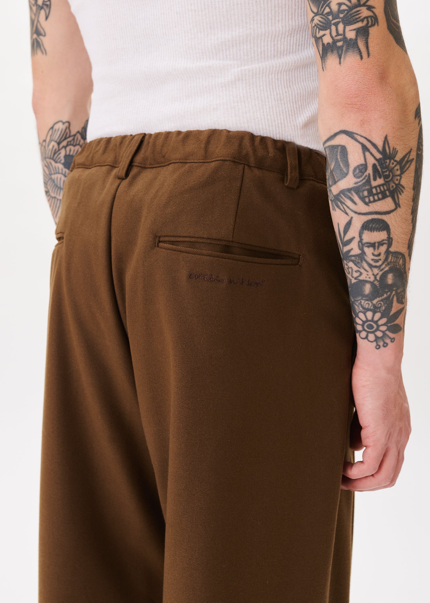 Pintuck Maxi Trousers – Estudio Niksen