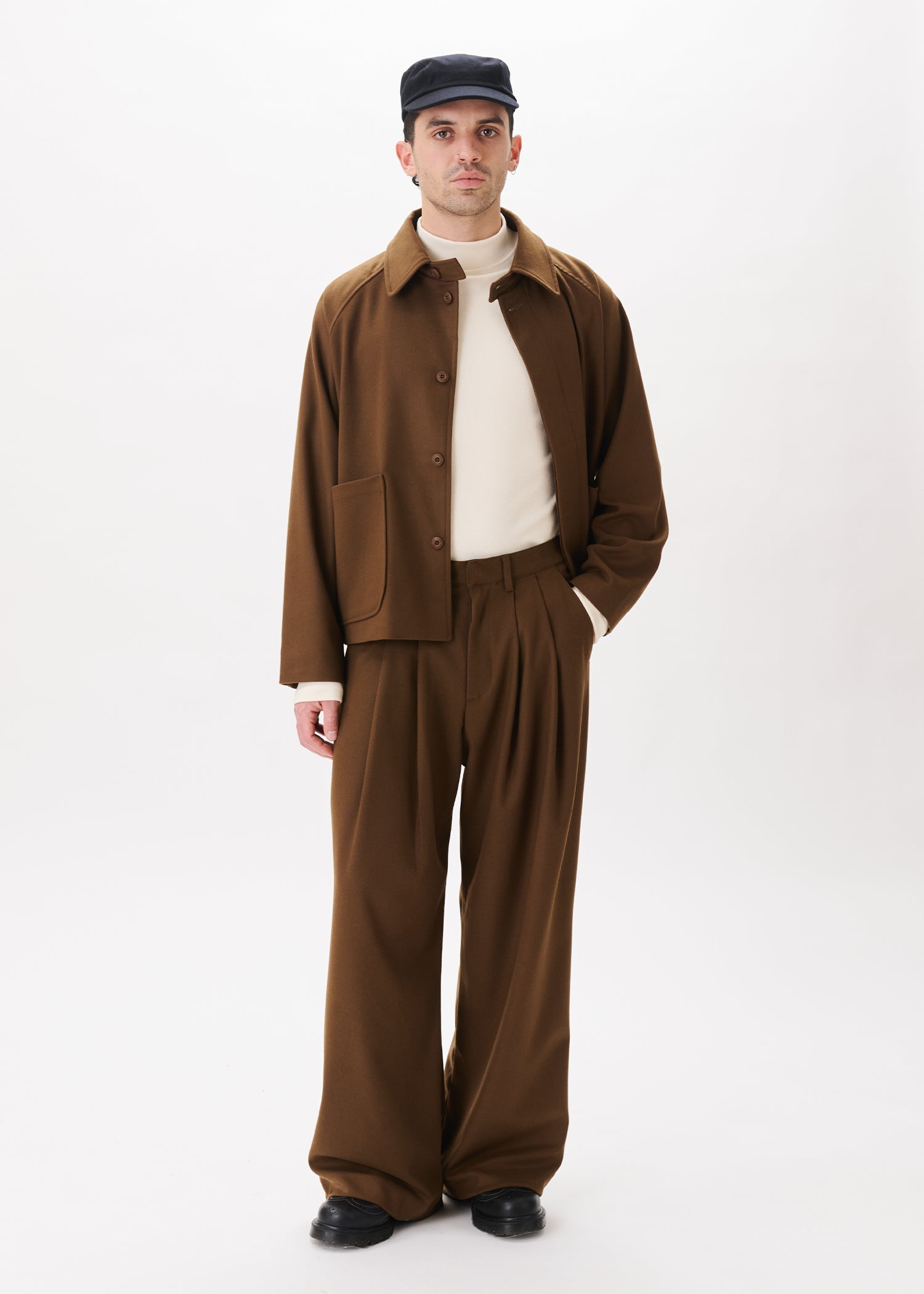 Pintuck Maxi Trousers – Estudio Niksen