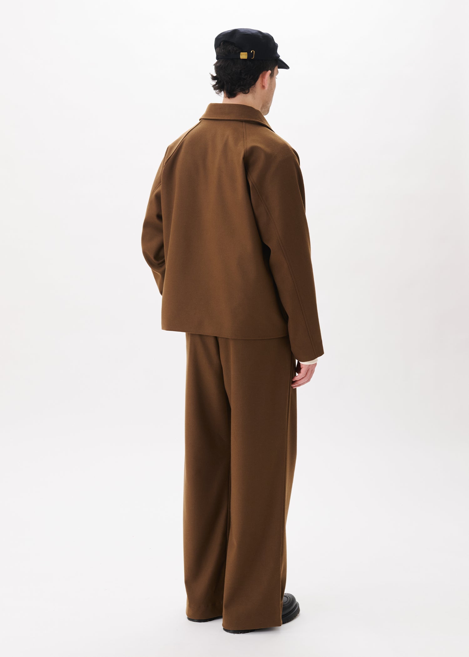 ジャケット・アウター OVERSIZED RAGLAN JACKET BROWN Raglan Pocket Jacket – Estudio Niksen