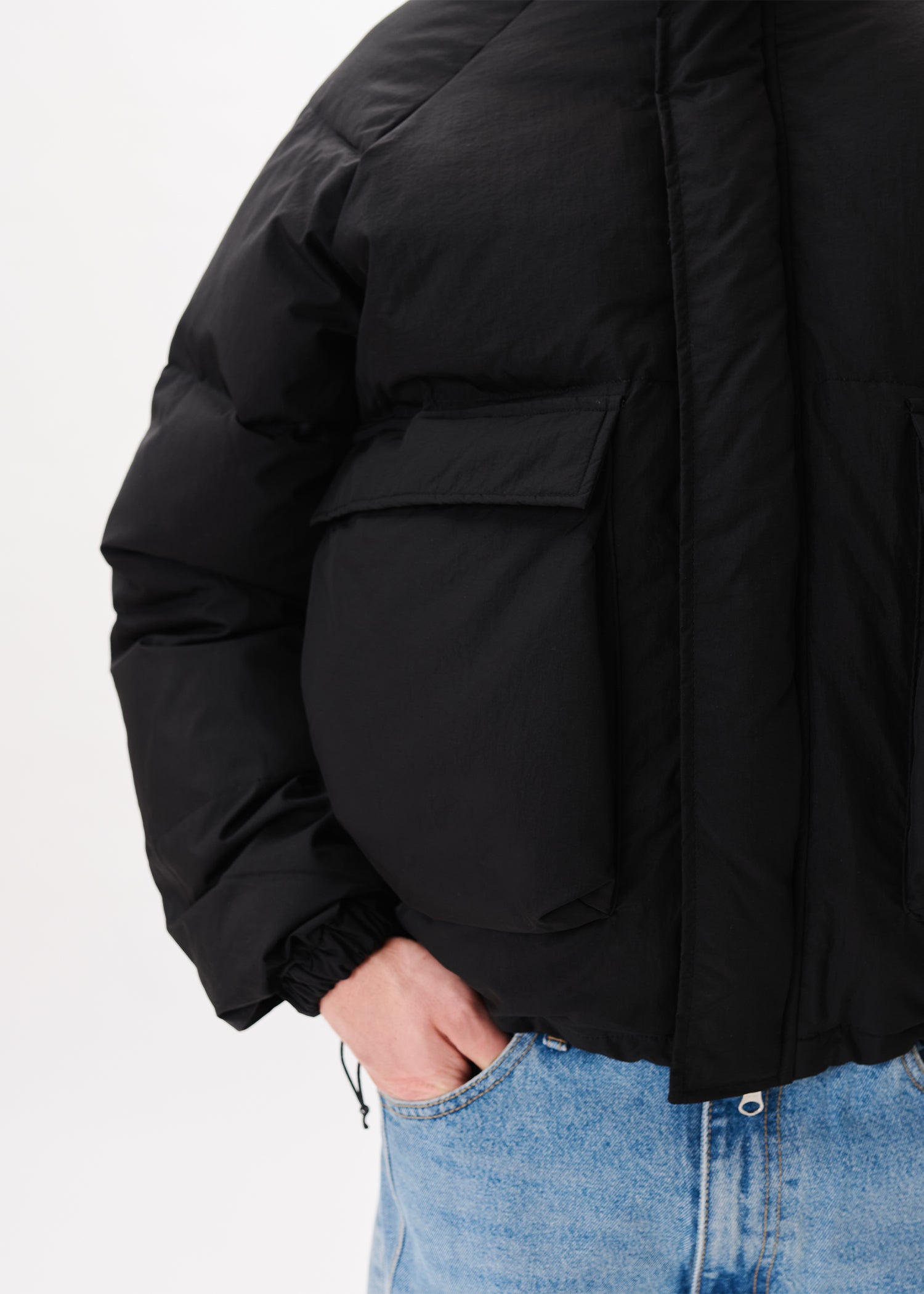 Raglan Puffer Jacket