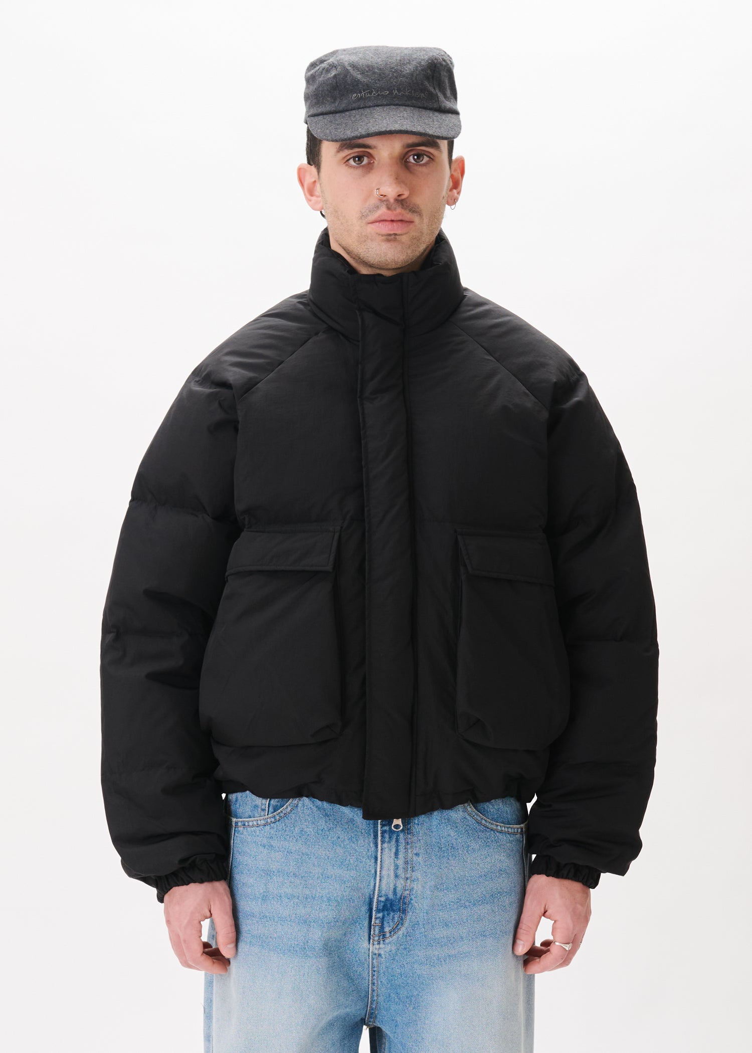 Raglan Puffer Jacket