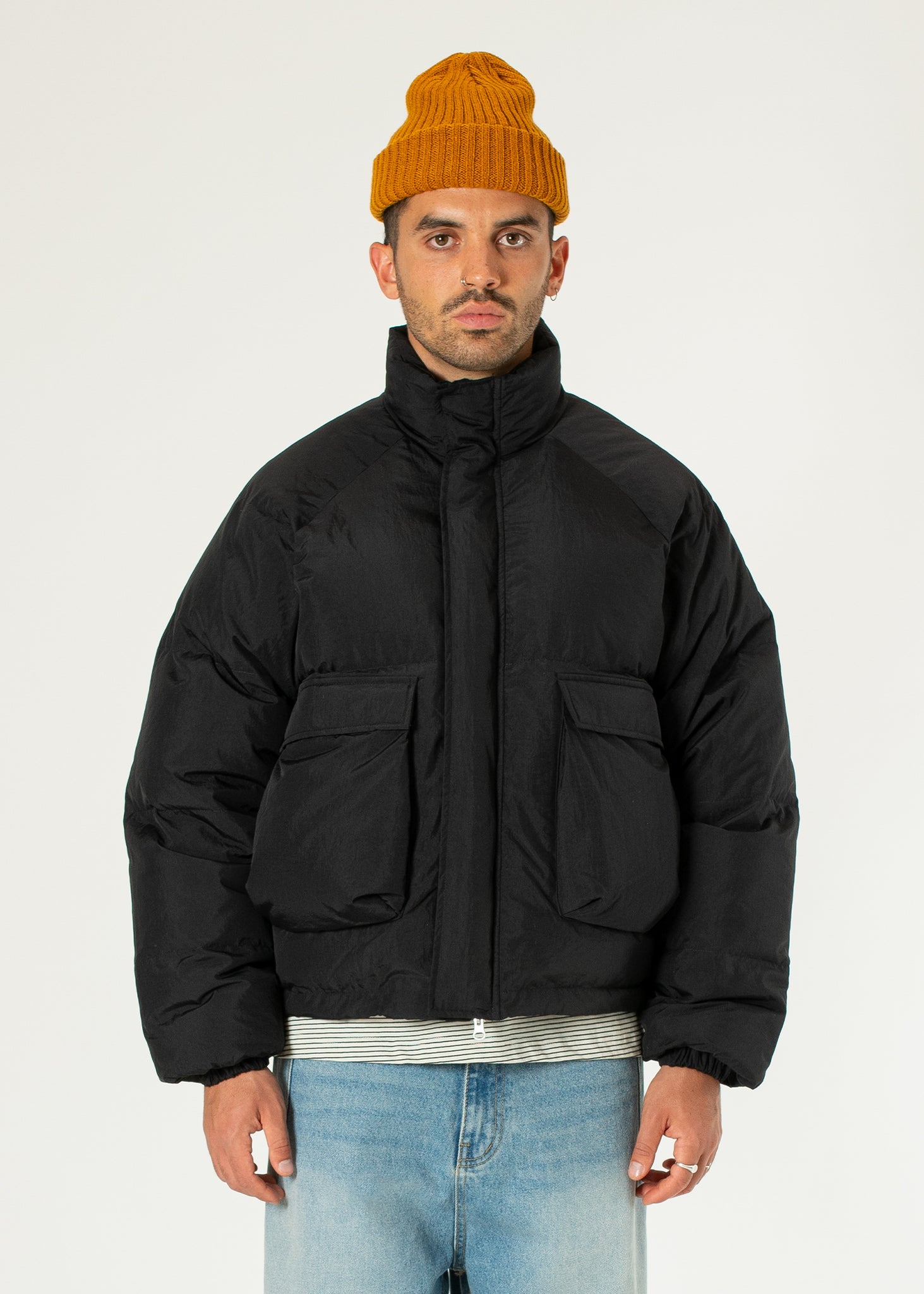 Raglan Puffer Jacket