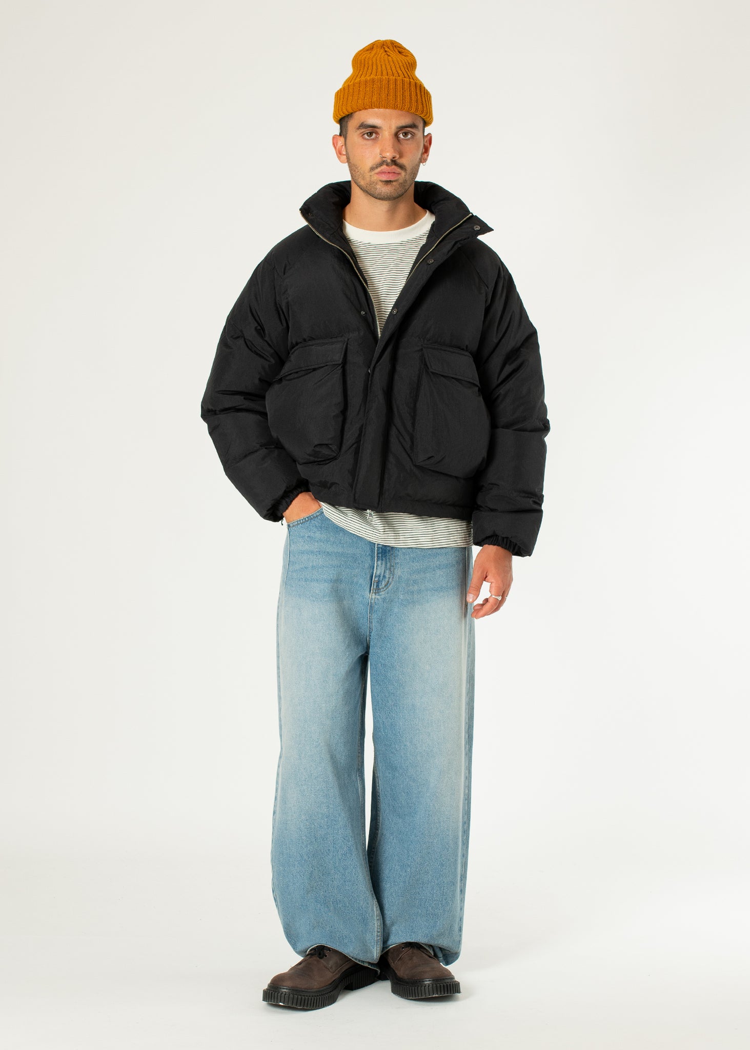 Raglan Puffer Jacket