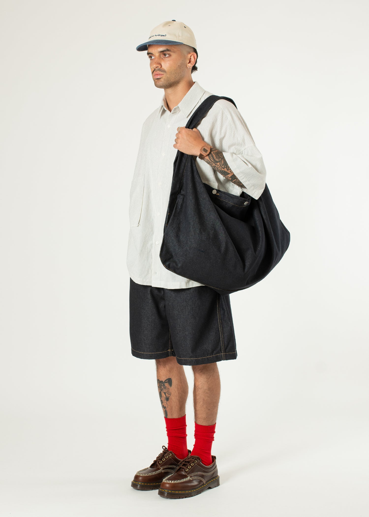 Three-way Raw Denim Bag – Estudio Niksen