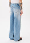 Side-button Denim Jeans