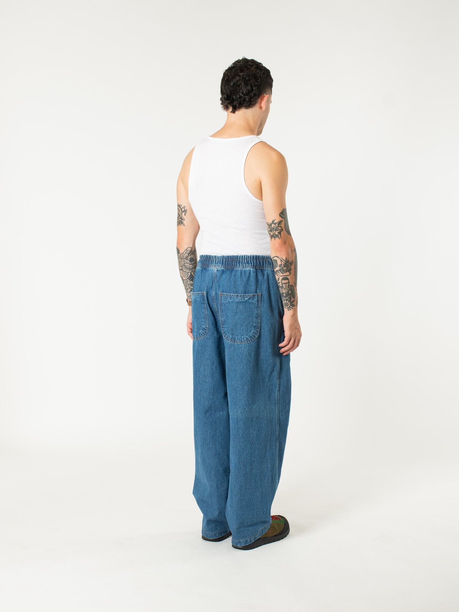 Jeans à Pinces