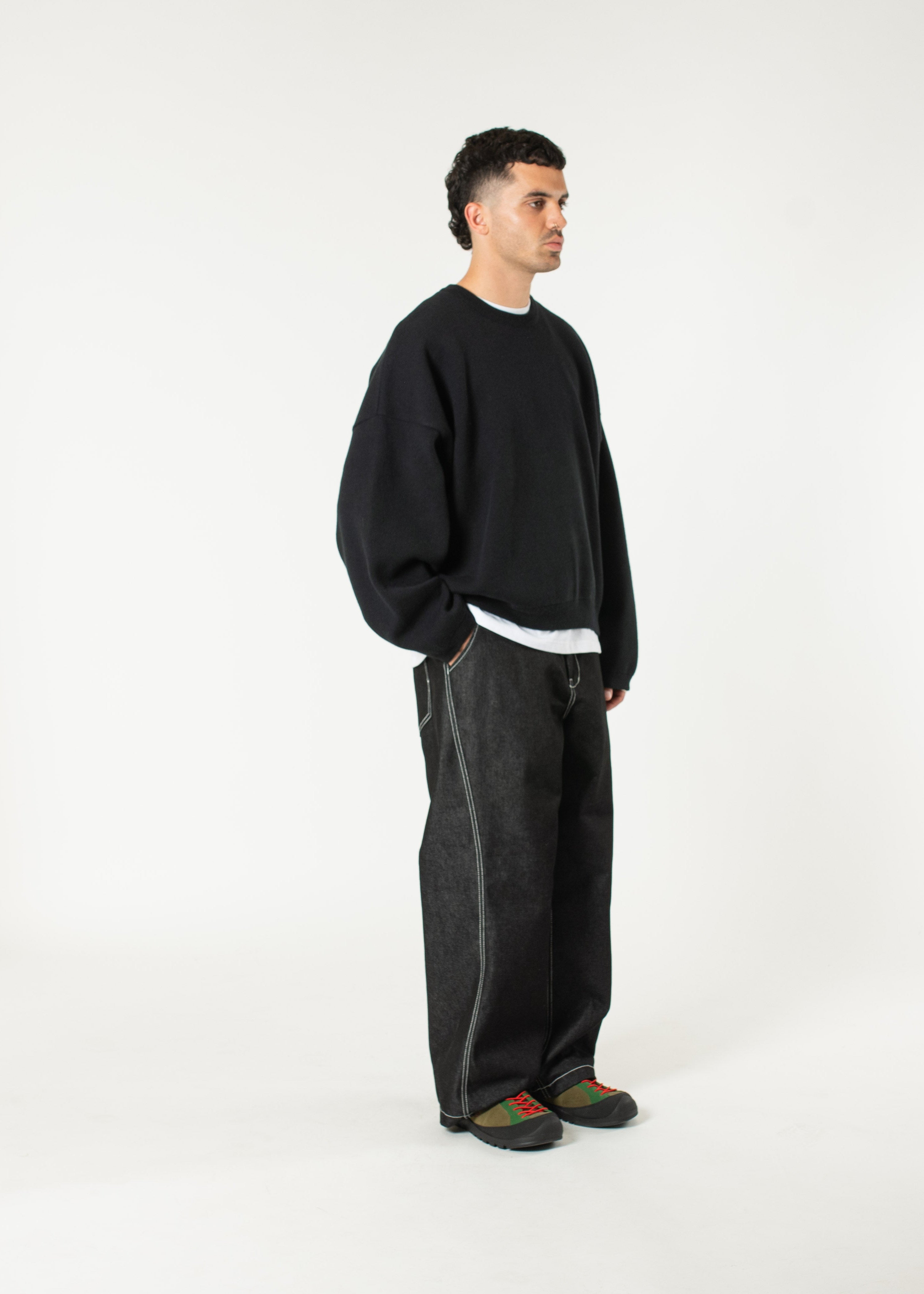 【YOURNUS】Routine APS Balloon Knit Balloon Heavy Sweater – Estudio Niksen