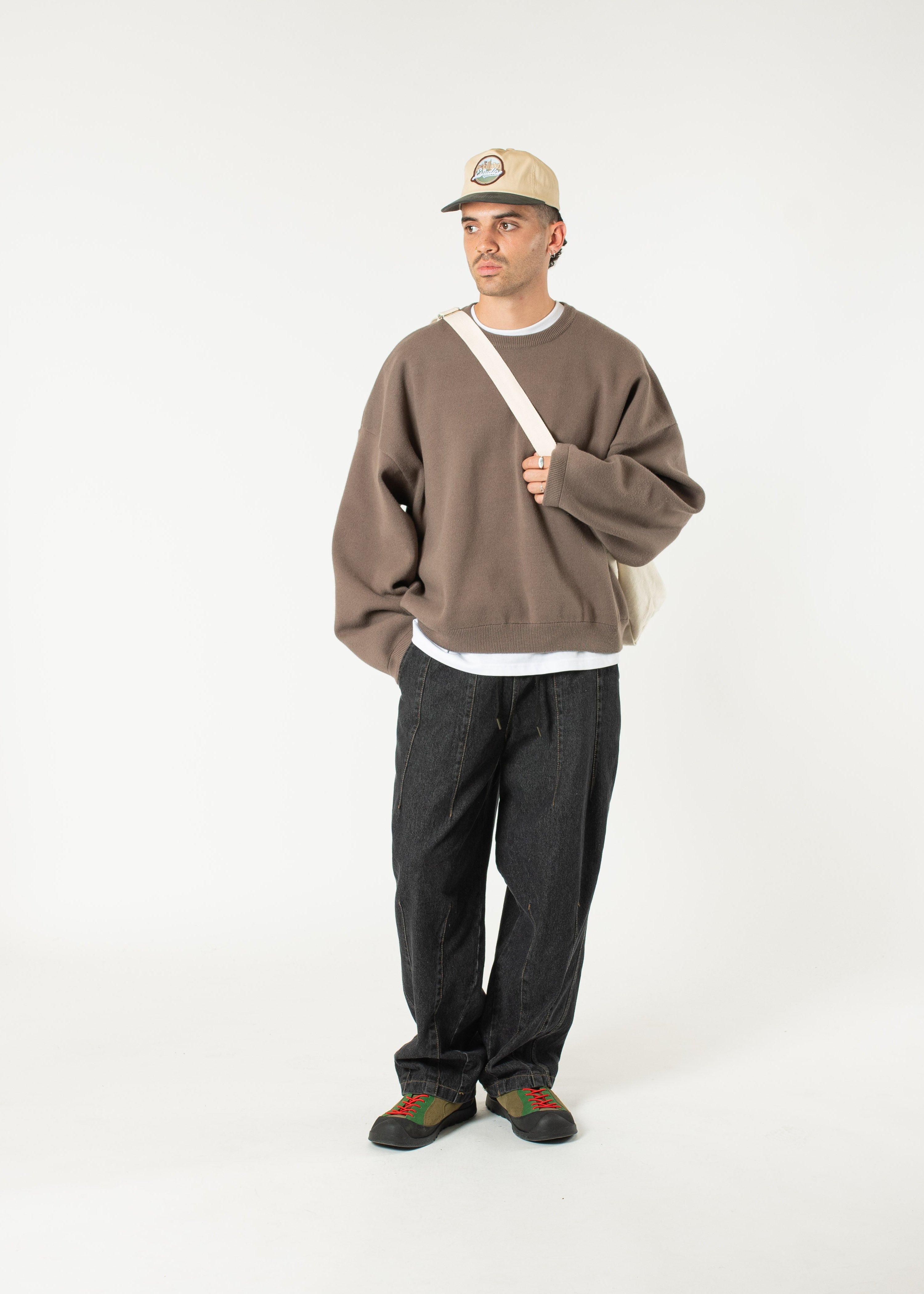 トップス INSCRIRE 24AW Balloon V/N Rib Sweater Balloon Heavy Sweater – Estudio Niksen