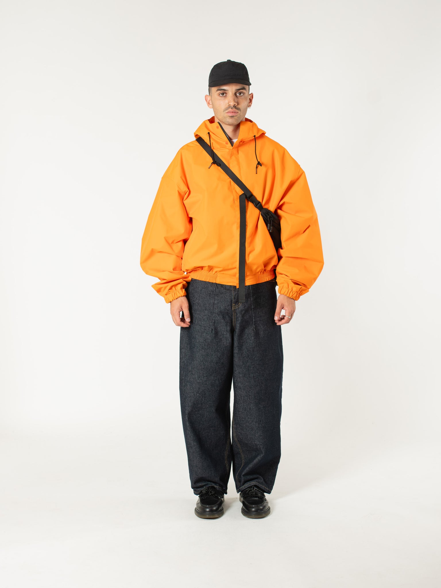 Mesh-lining Nylon Jacket