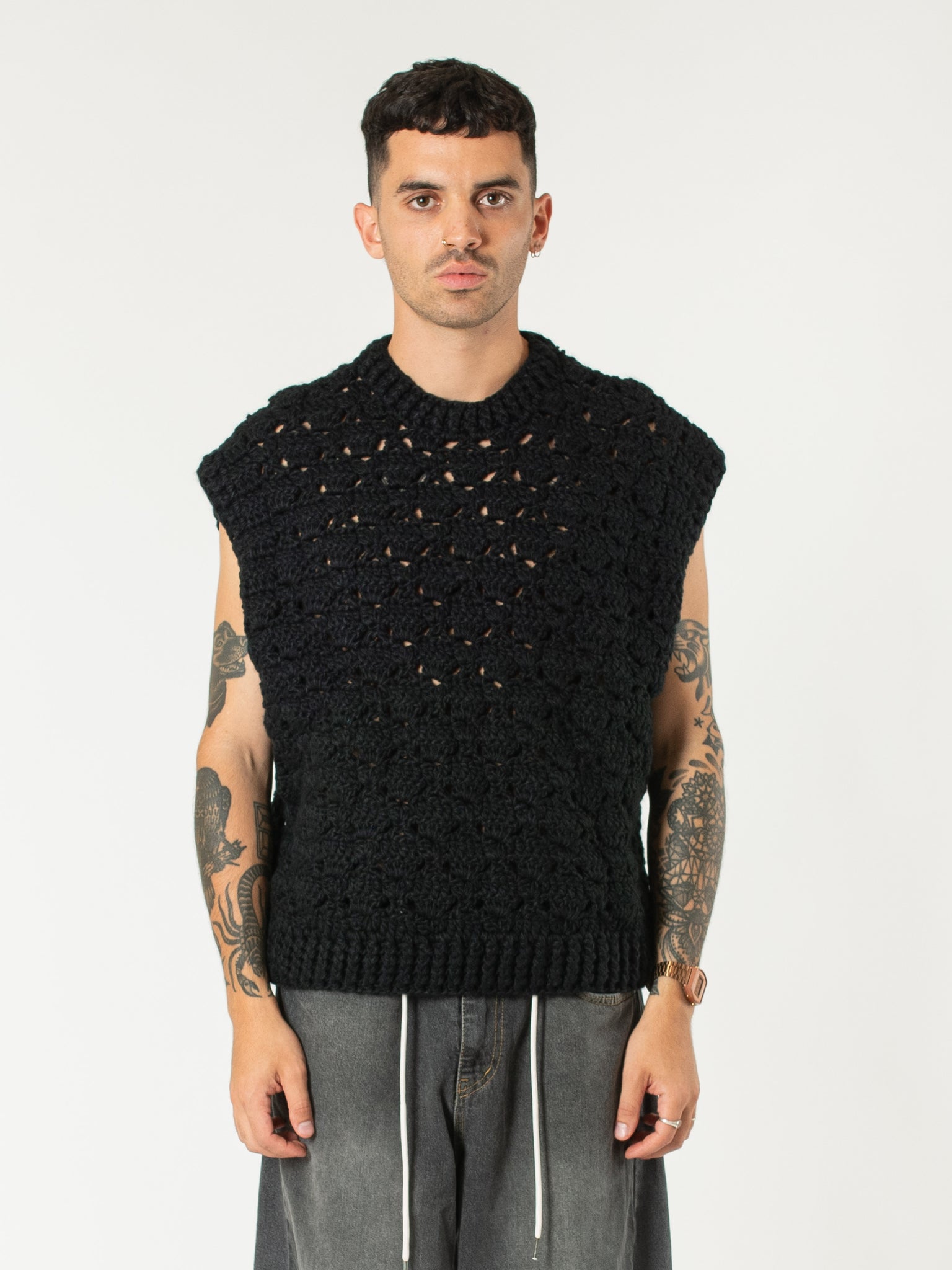 Vest sans manches Crochet