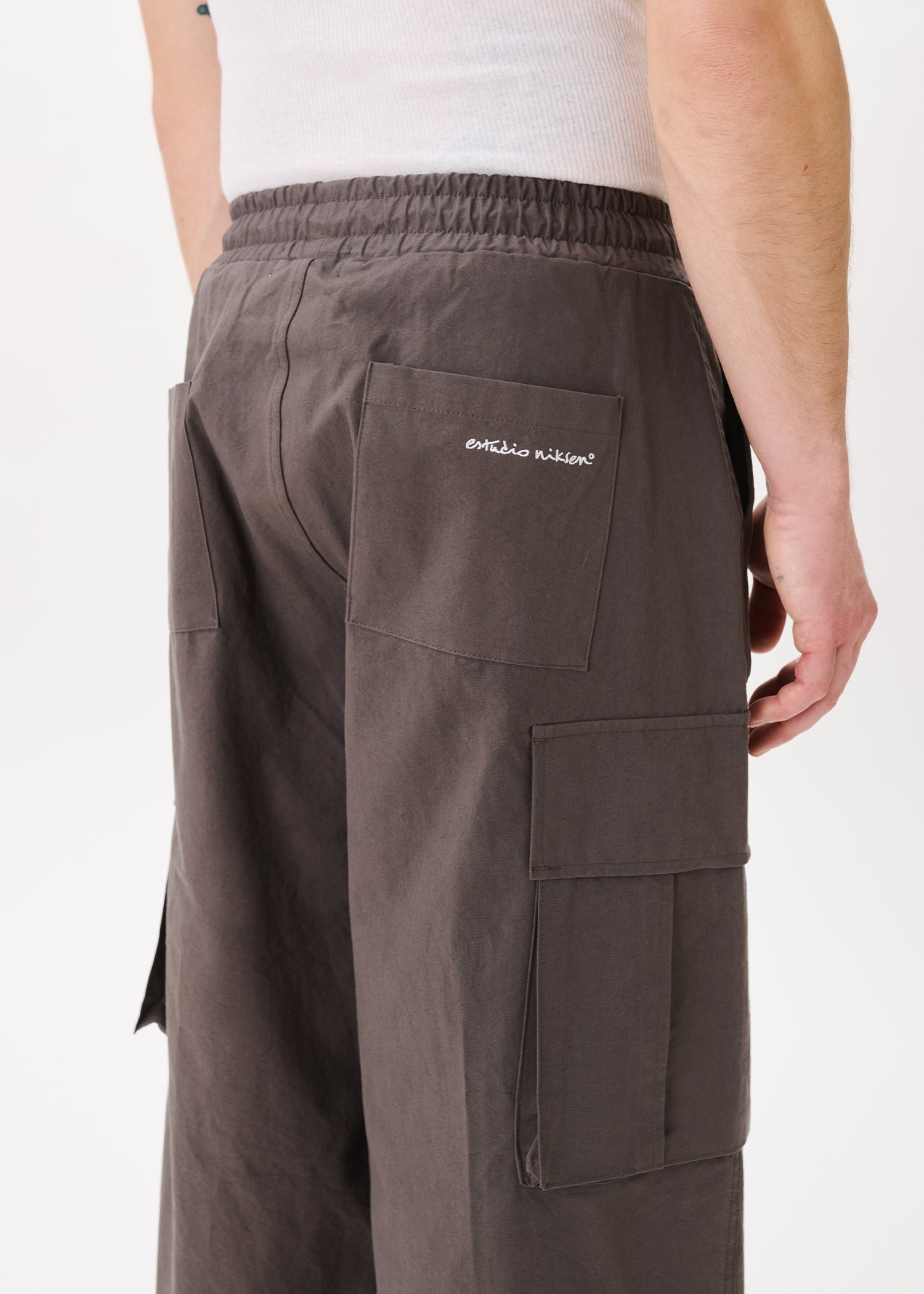 Cargo String Balloon Pants