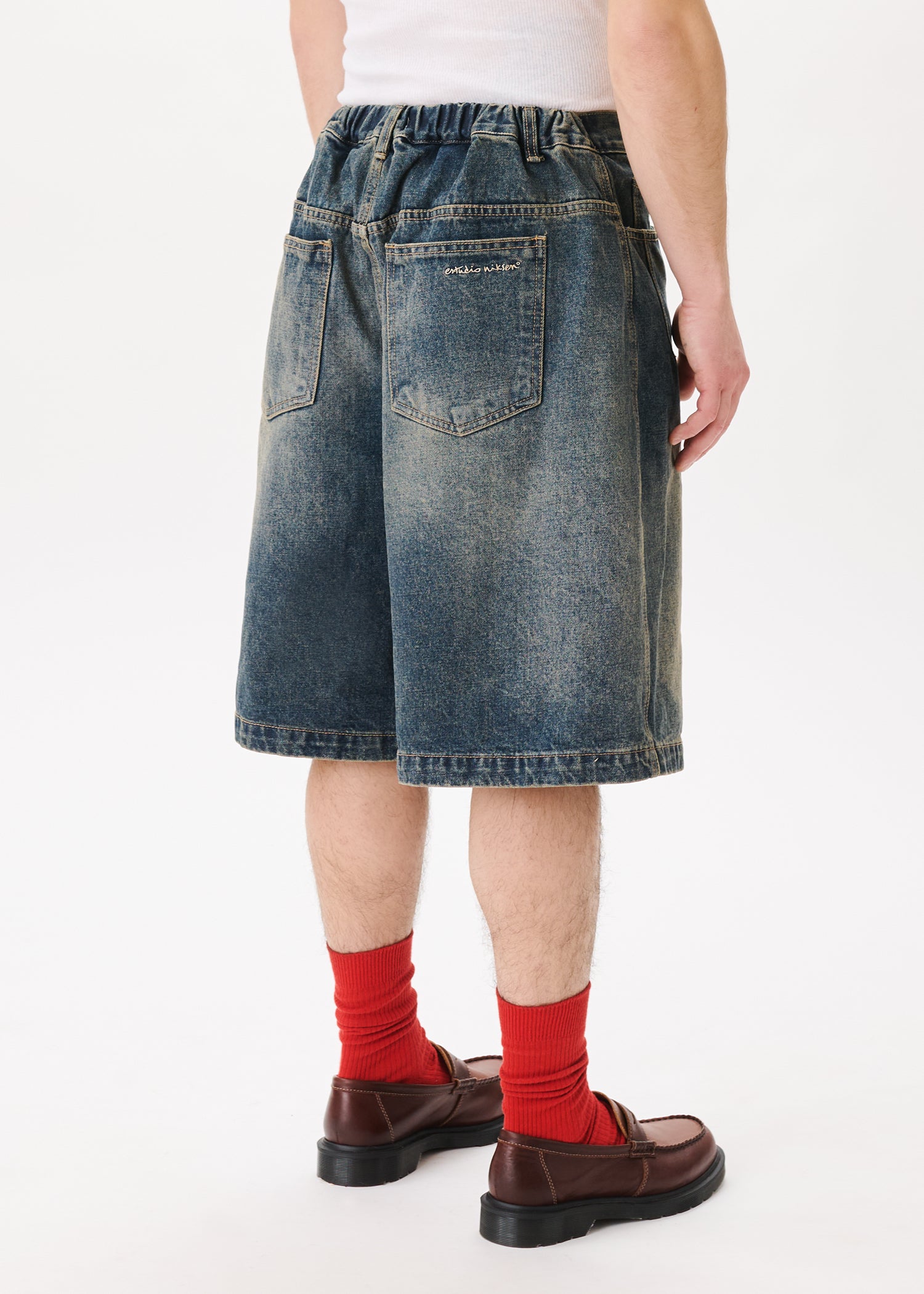 Half-dart Denim Shorts – Estudio Niksen
