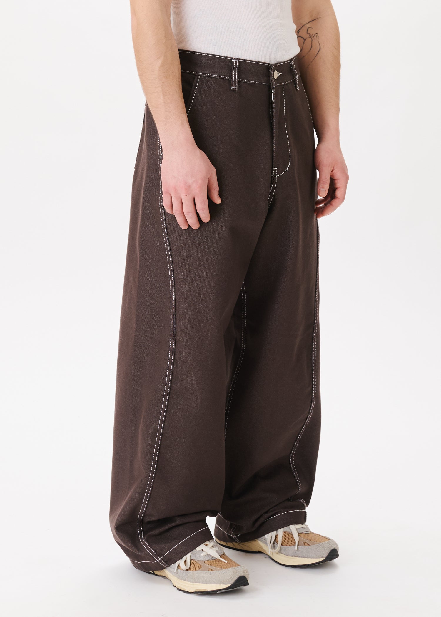 パンツ studs Remake denim auskou dinoworks Shak_In-