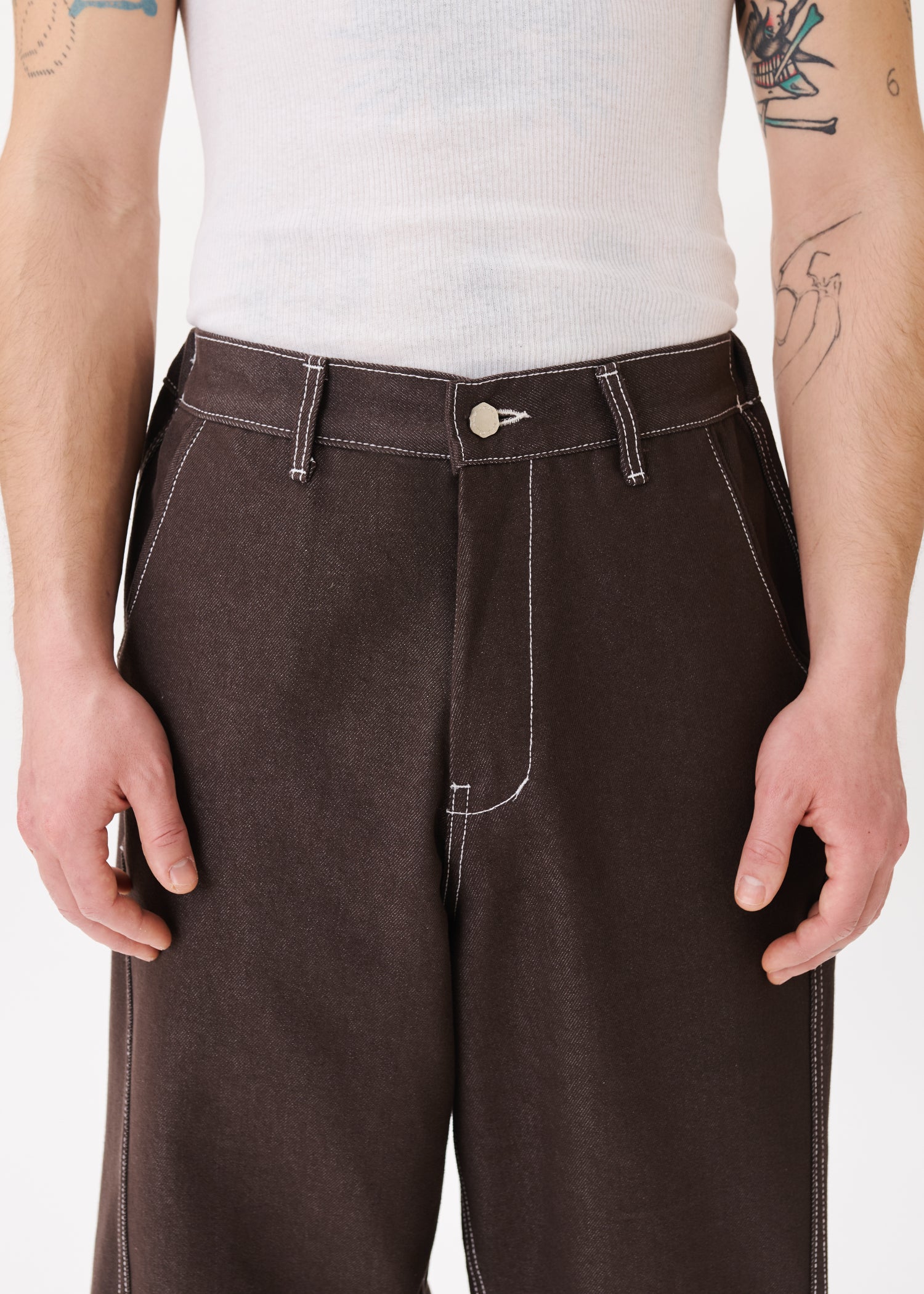 Raw Denim In-stitch Jeans