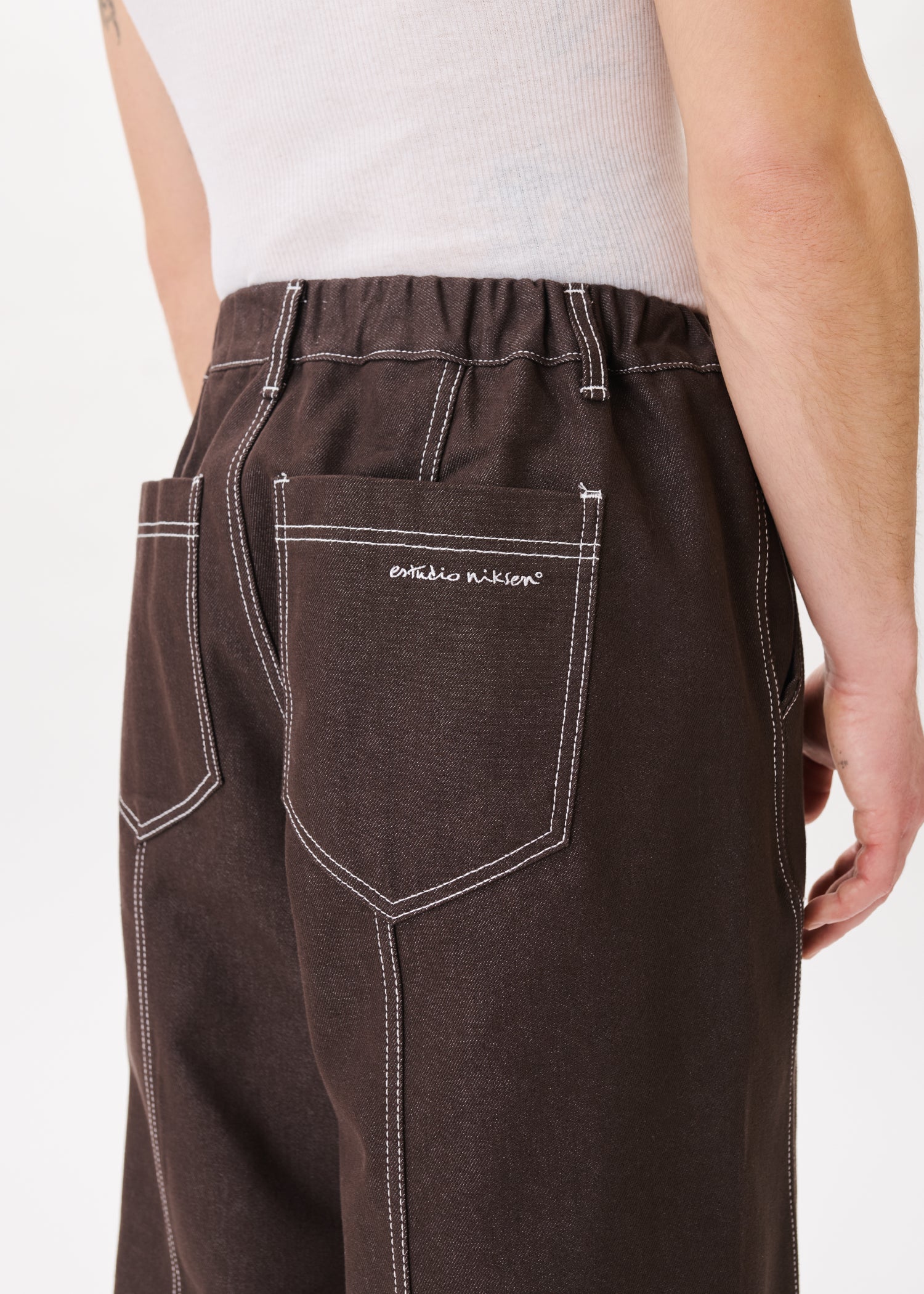 Raw Denim In-stitch Jeans – Estudio Niksen