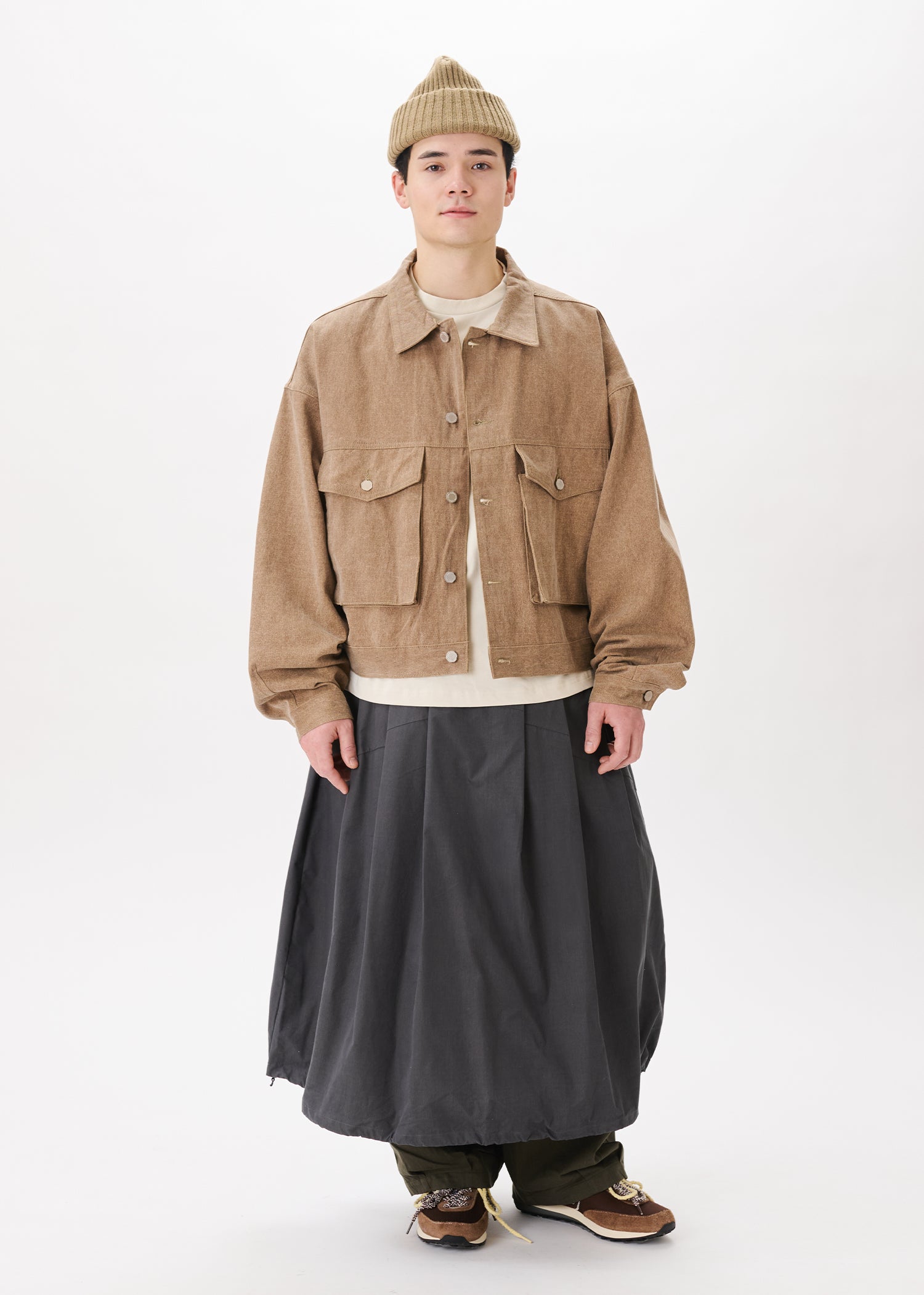 Pintuck Balloon Skirt – Estudio Niksen