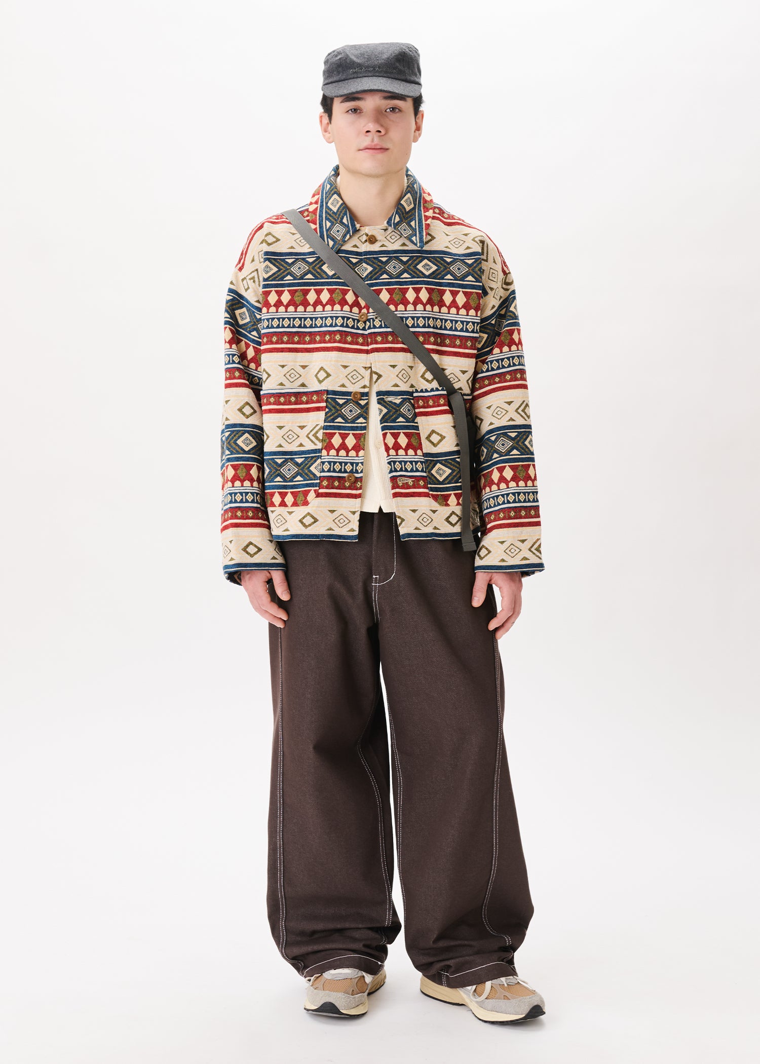 Jacquard Pattern Jacket