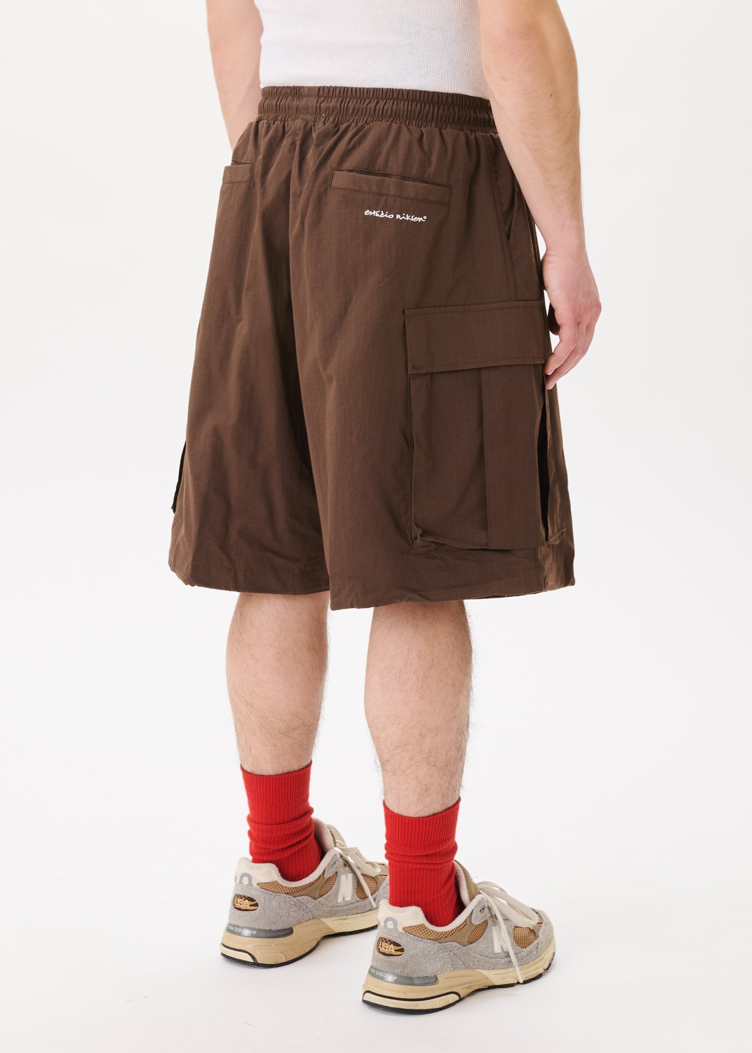 【ブラウン系（23）】BALUGO SUNBAKED CARGO SHORT Ripstop Balloon Cargo Shorts – Estudio Niksen