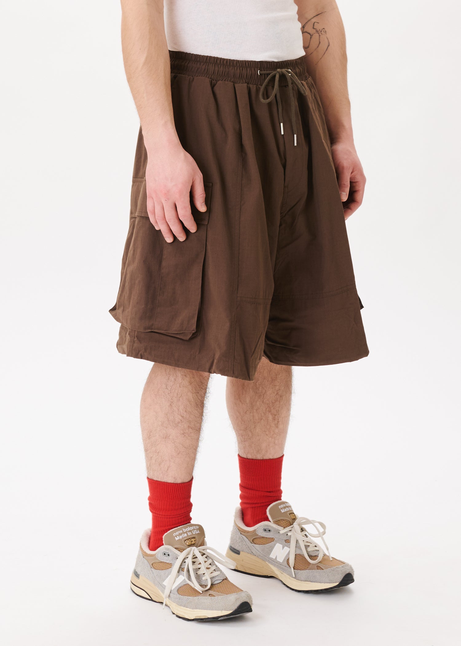 Ripstop Balloon Cargo Shorts