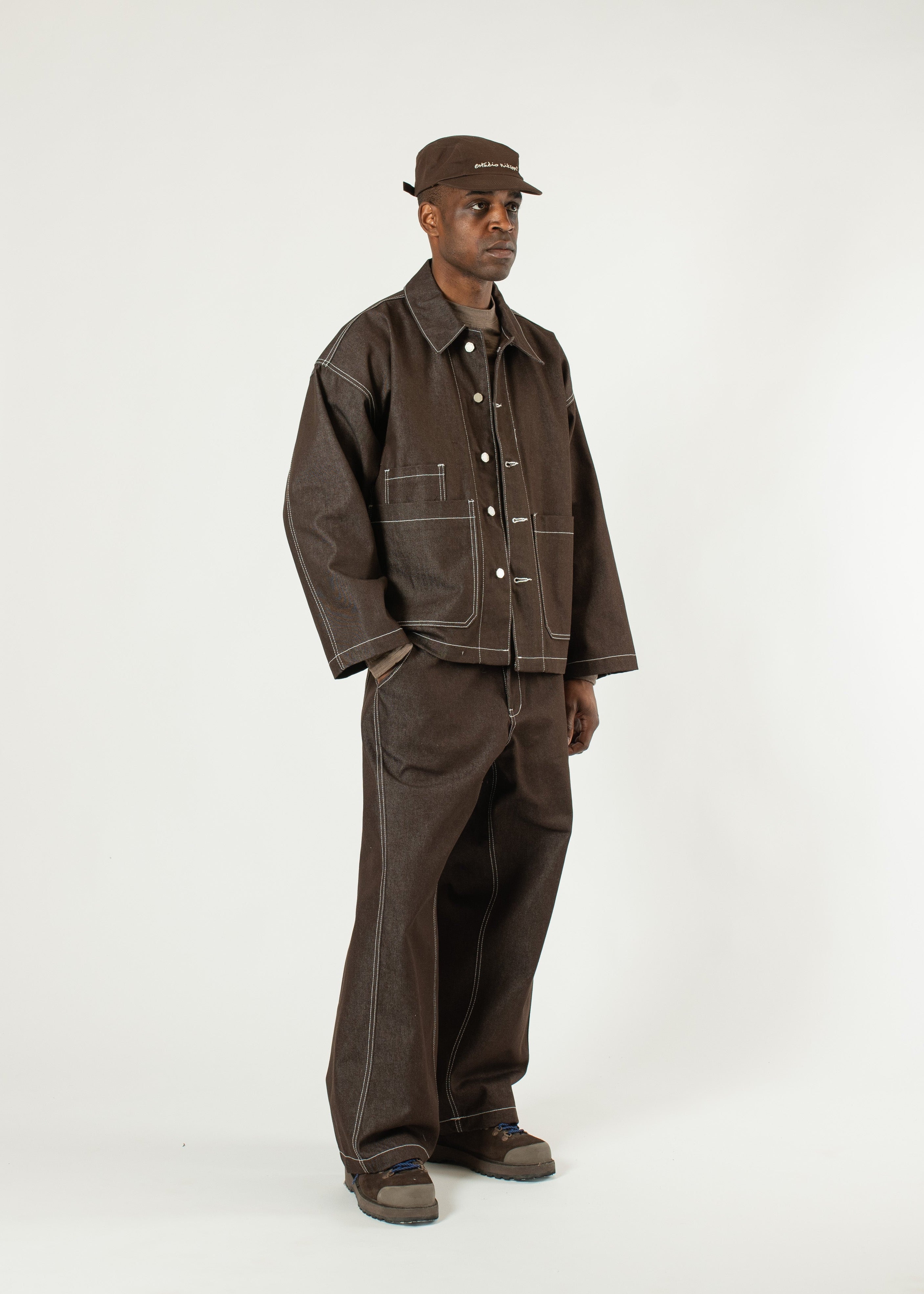 Raw Denim Chore Jacket – Estudio Niksen