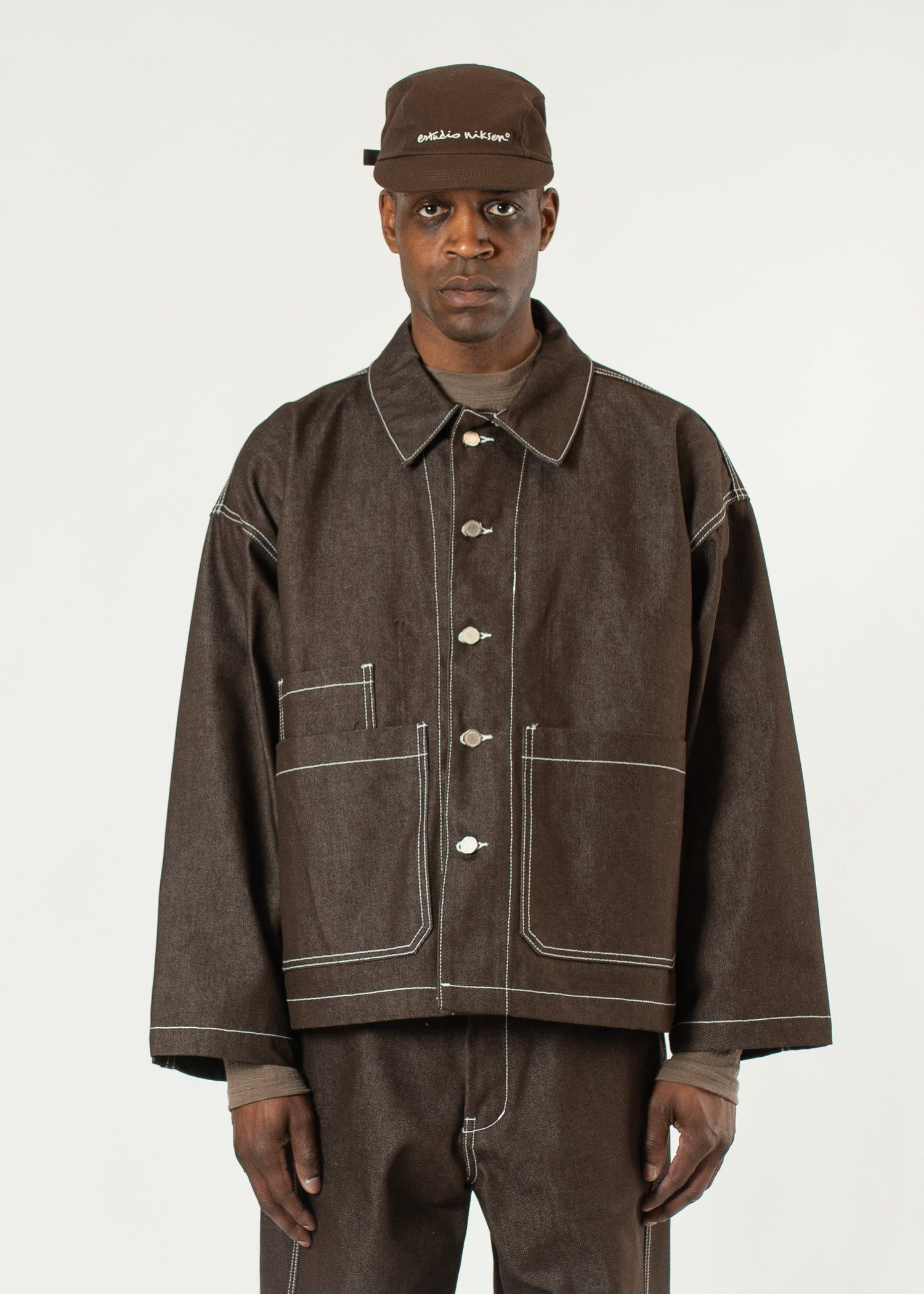 Raw Denim Chore Jacket