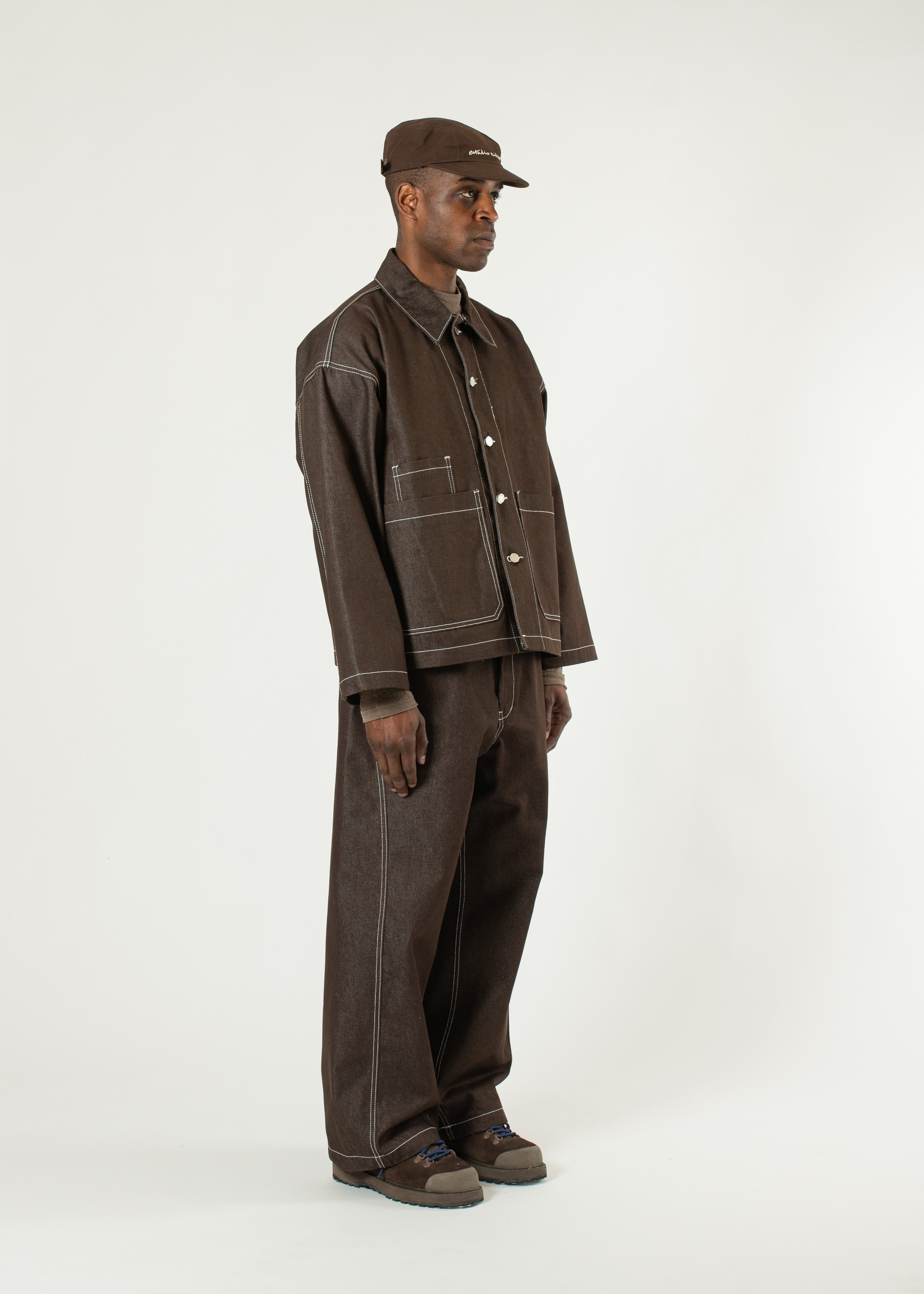 Raw Denim Chore Jacket – Estudio Niksen