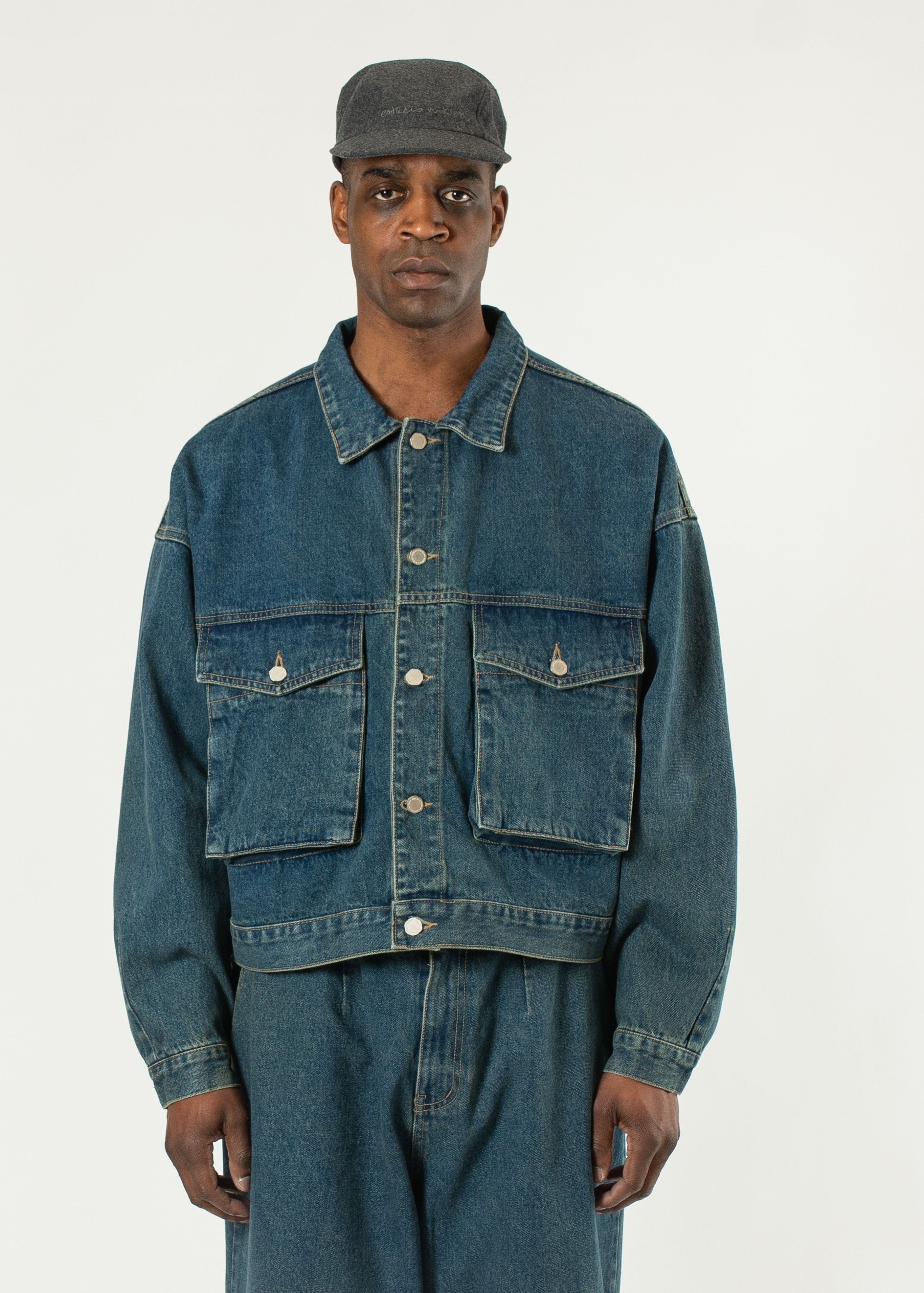 【CPGN STUDIO】Trucker Denim Balloon Jacket CPGN STUDIO】Trucker Denim Balloon Jacket アウター・ジャケット