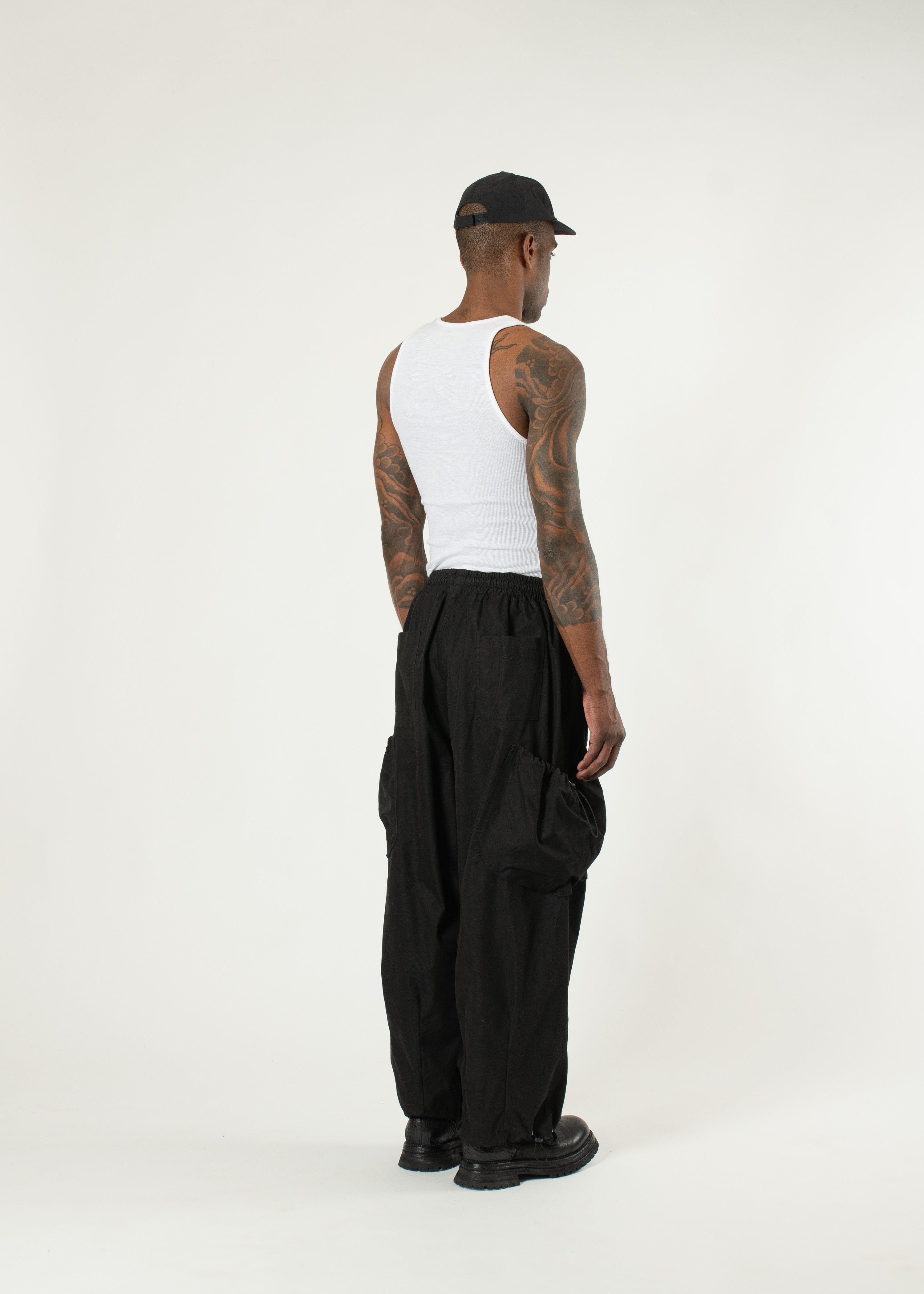 【BAON】Taenidi Cotton Banding Cargo Pants jonny-cota-xs-bandana-cargo-
