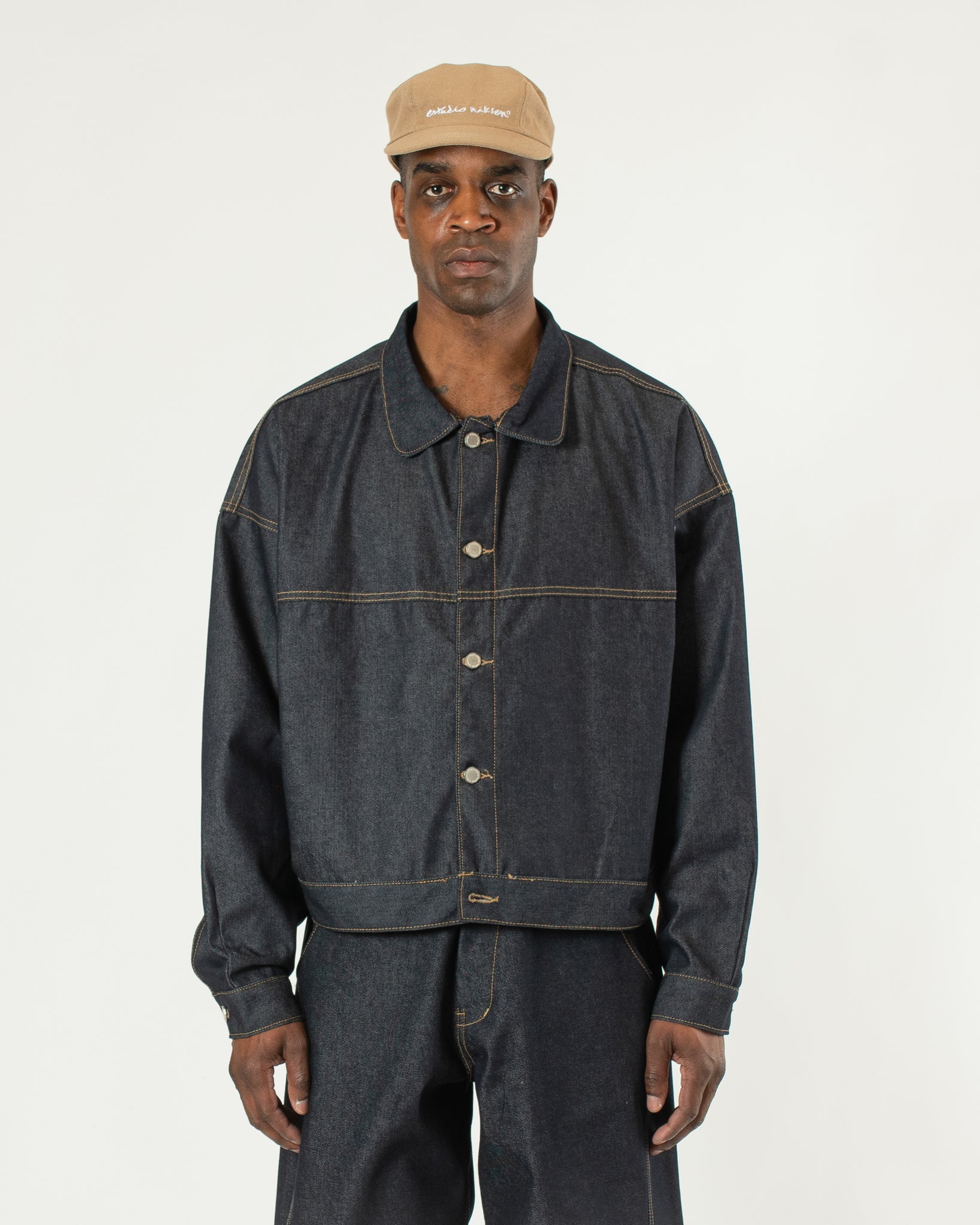 Raw Denim In-stitch Jacket