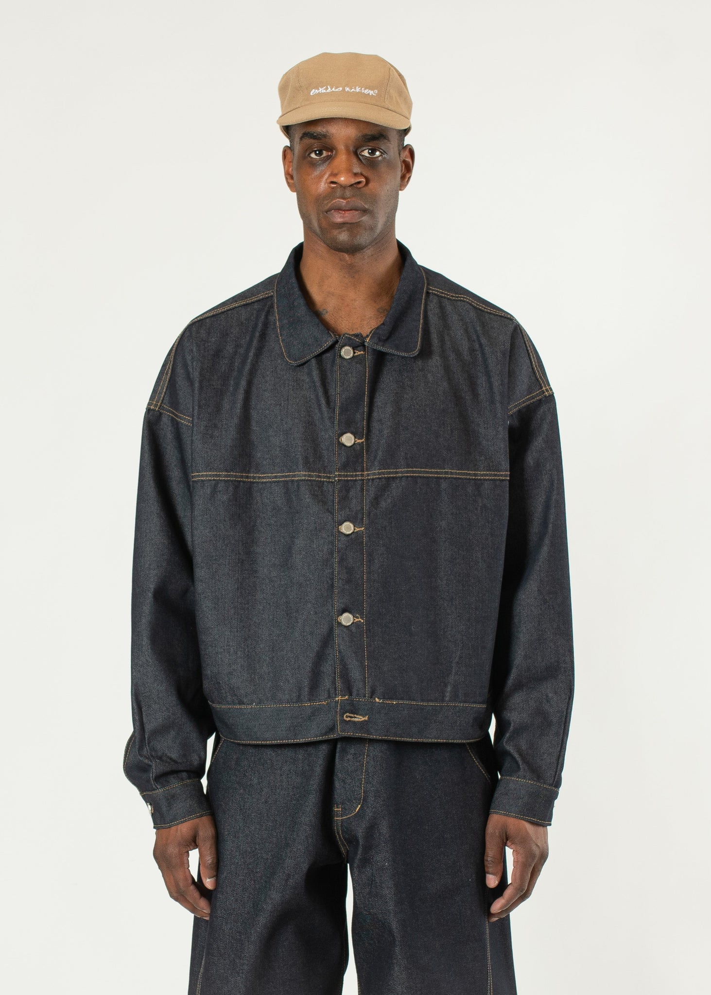Raw Denim In-stitch Jacket