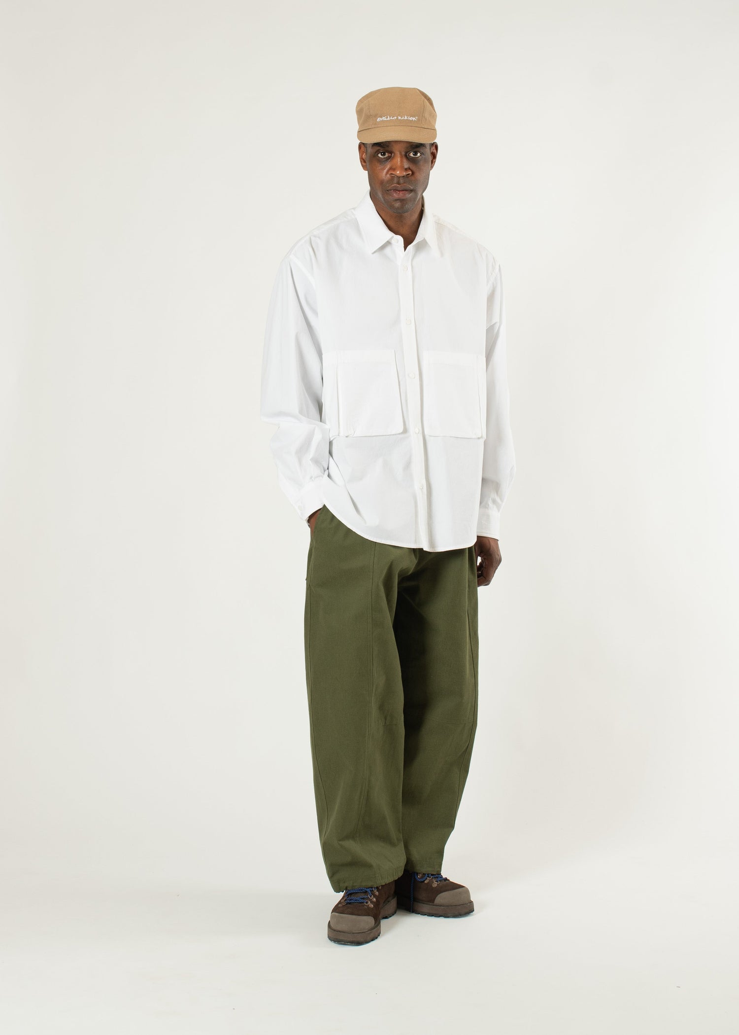 Panelled Balloon Pants