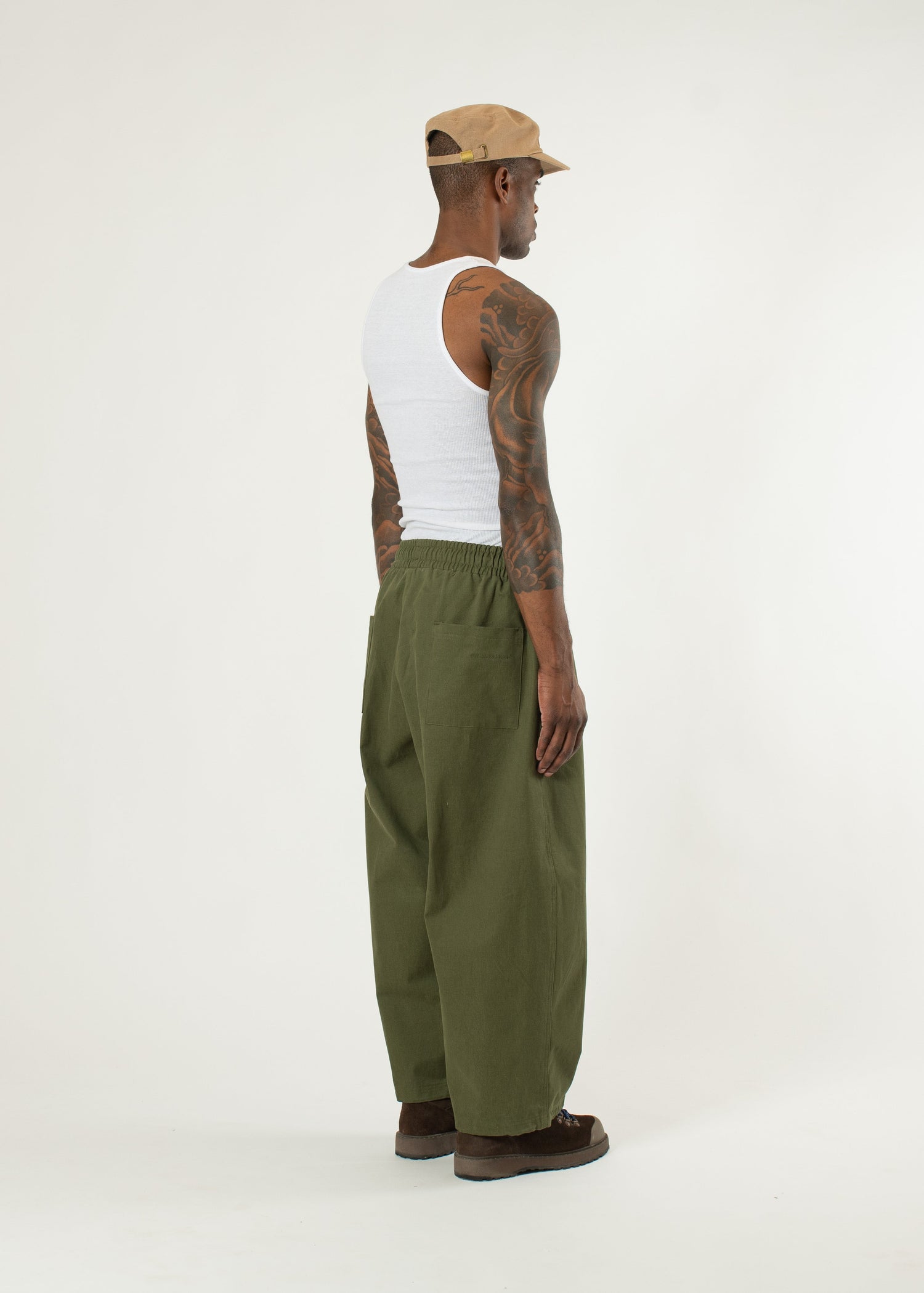 Panelled Balloon Pants