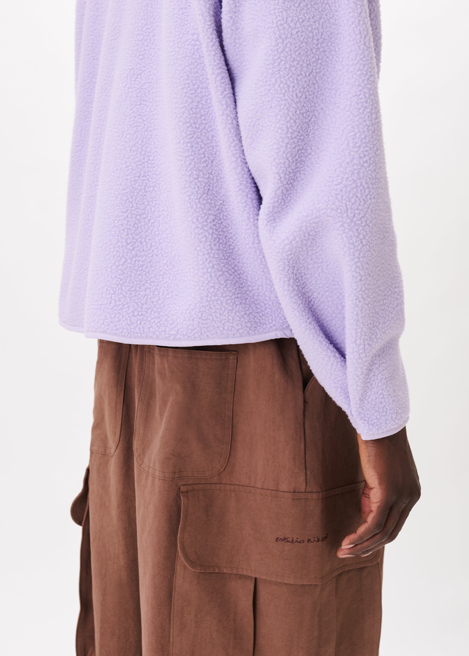 Boxy Wide Fleece – Estudio Niksen